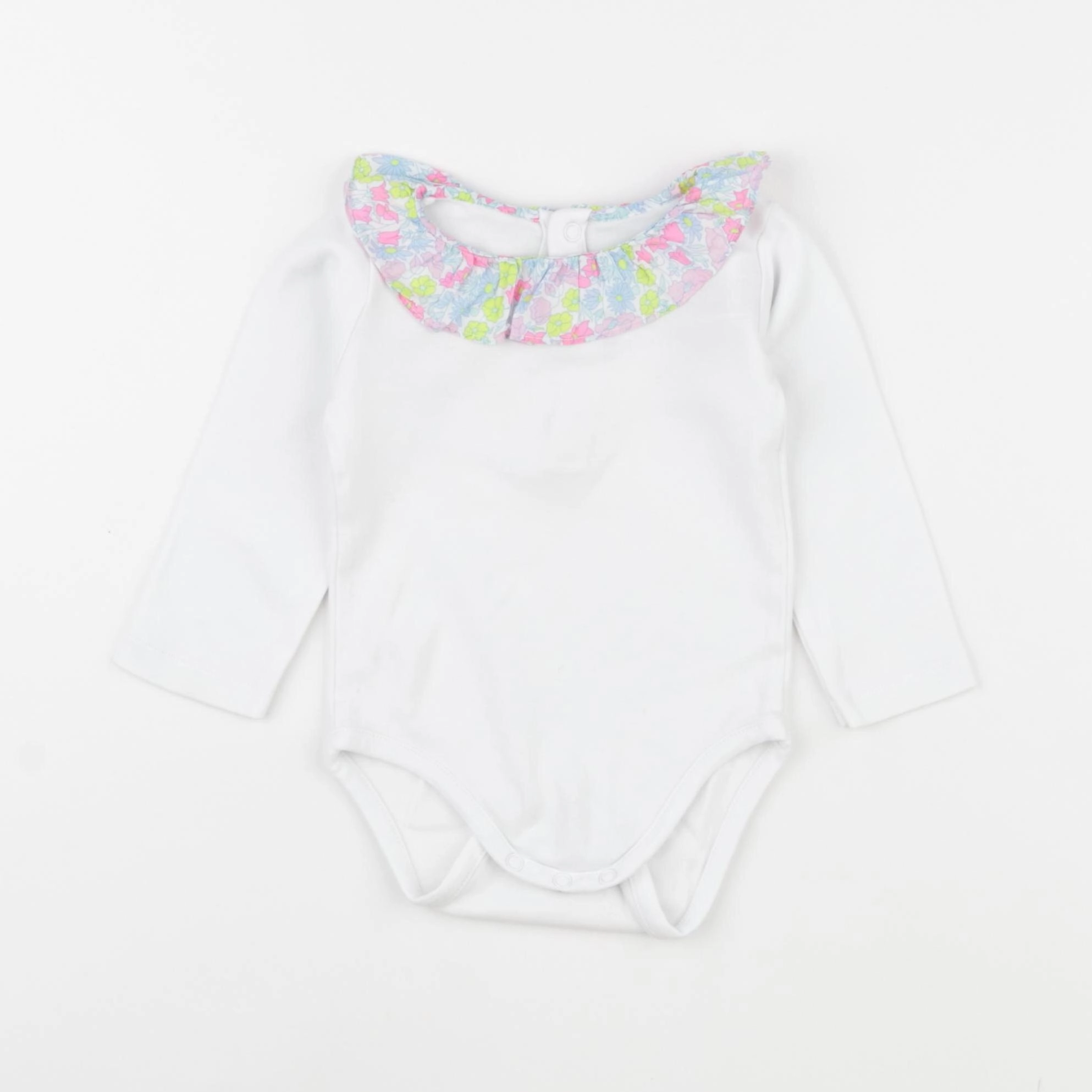 Jacadi - body liberty blanc - 12 mois