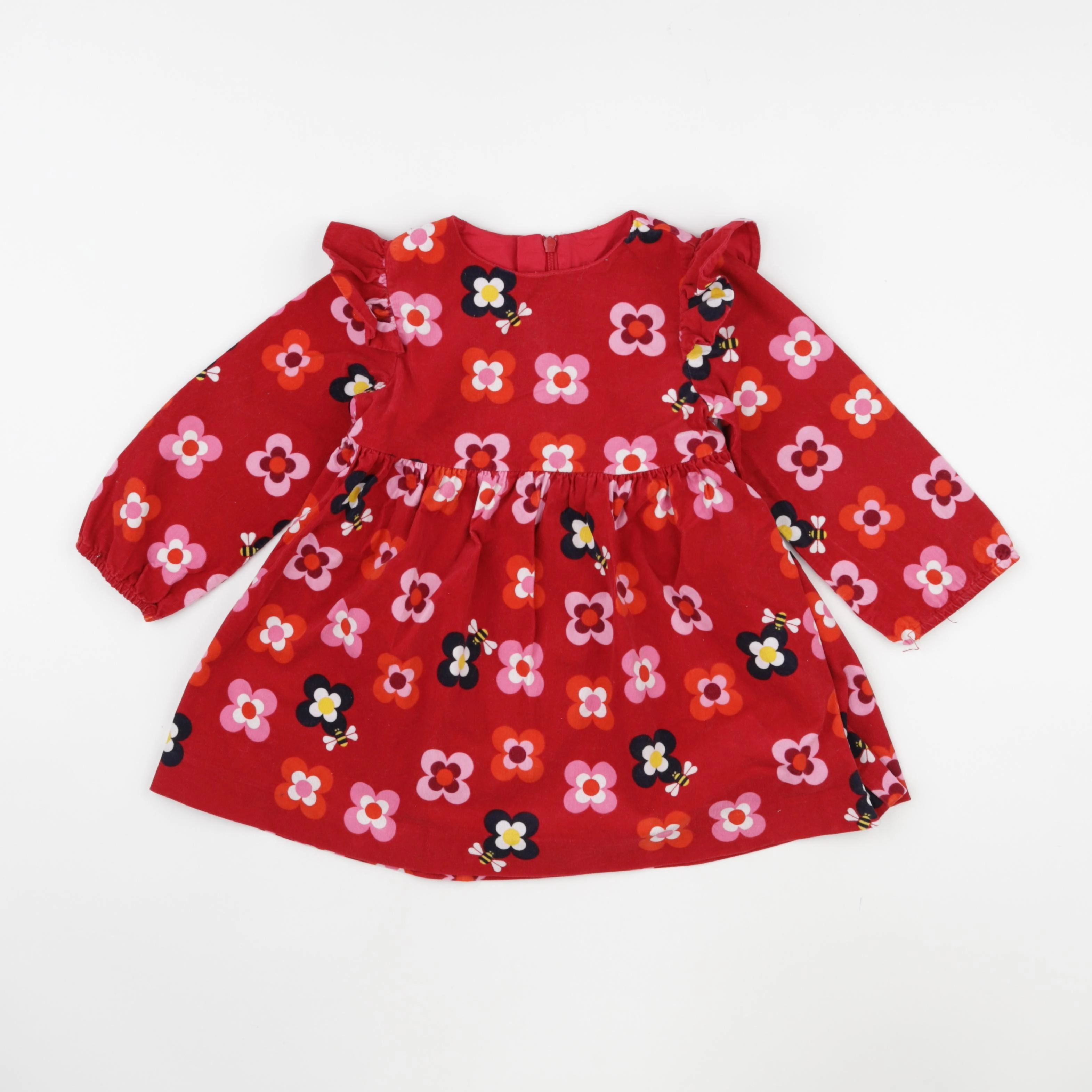 Jacadi - robe rouge - 36 mois