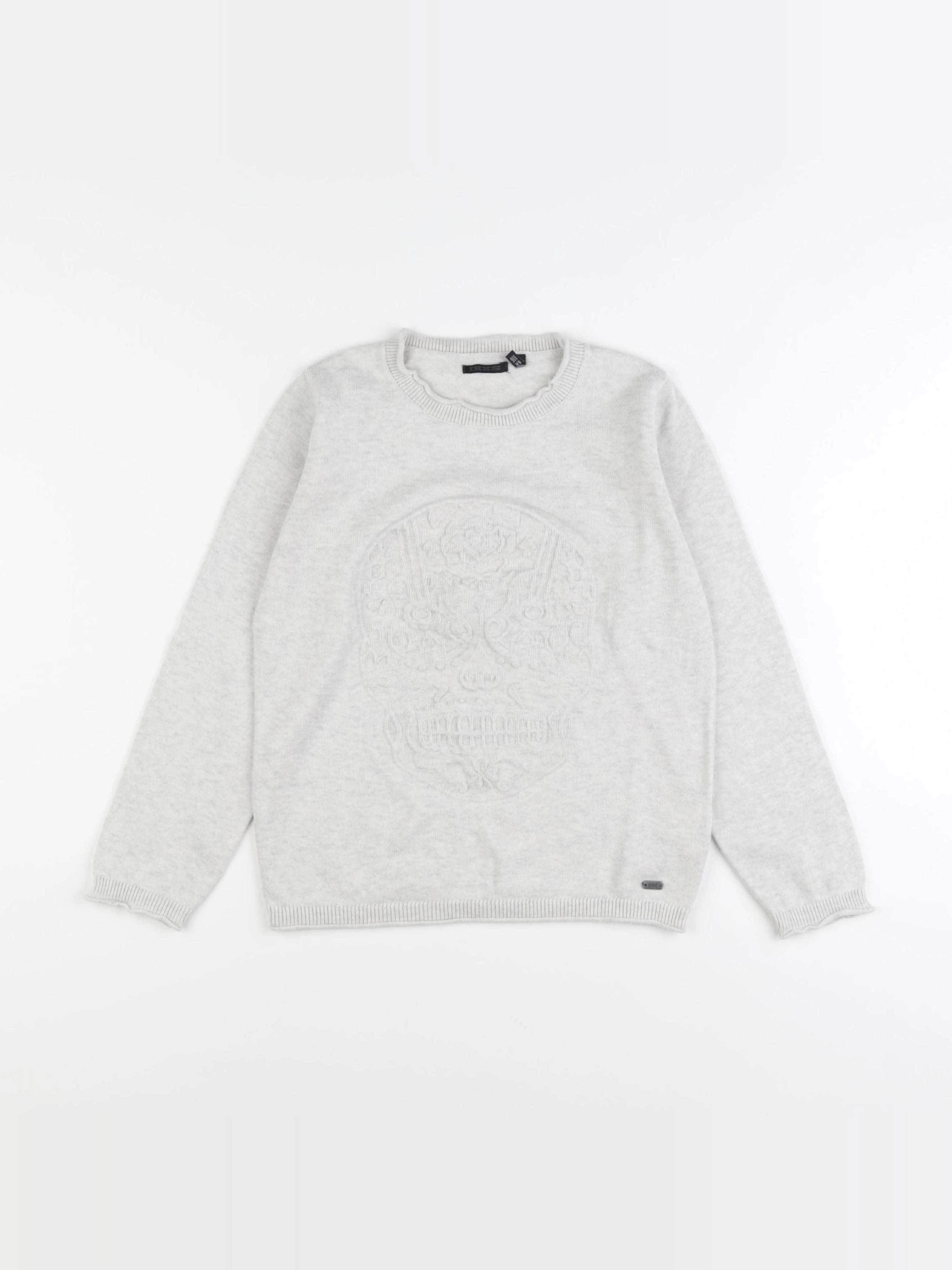 IKKS - pull gris - 6 ans