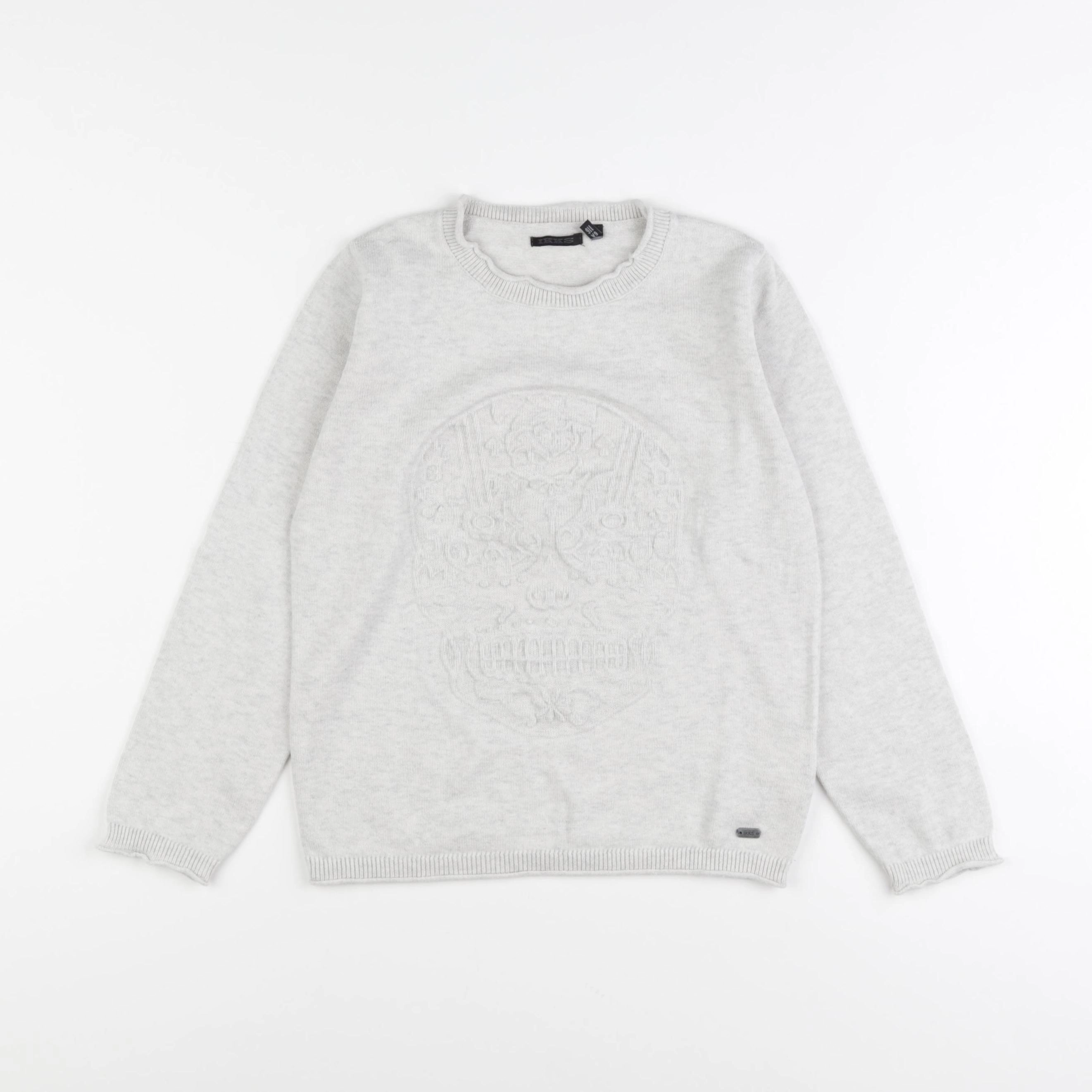 IKKS - pull gris - 6 ans