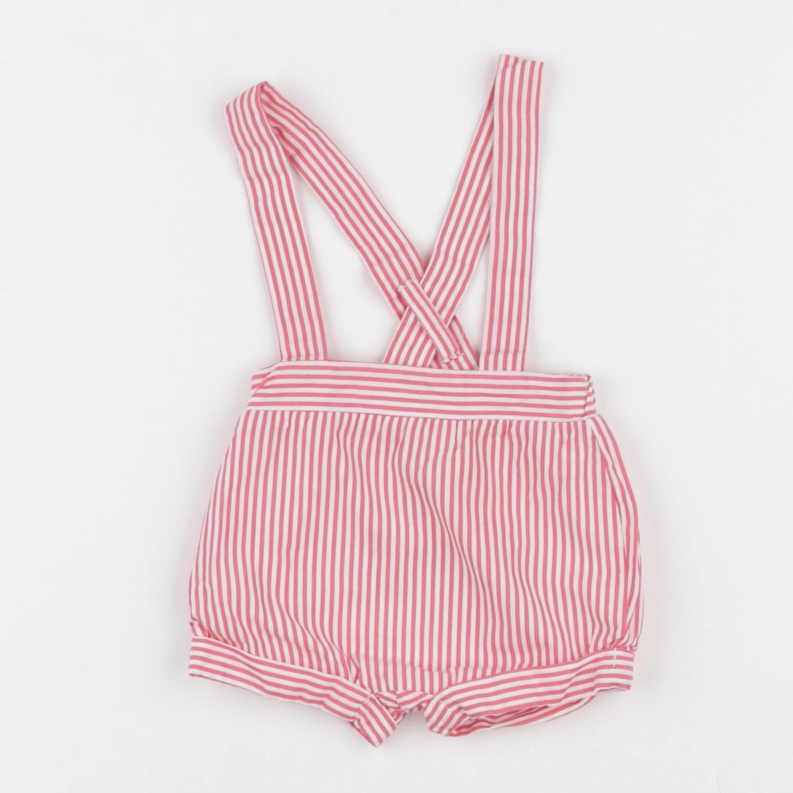 Jacadi - bloomer blanc, rouge - 3 mois