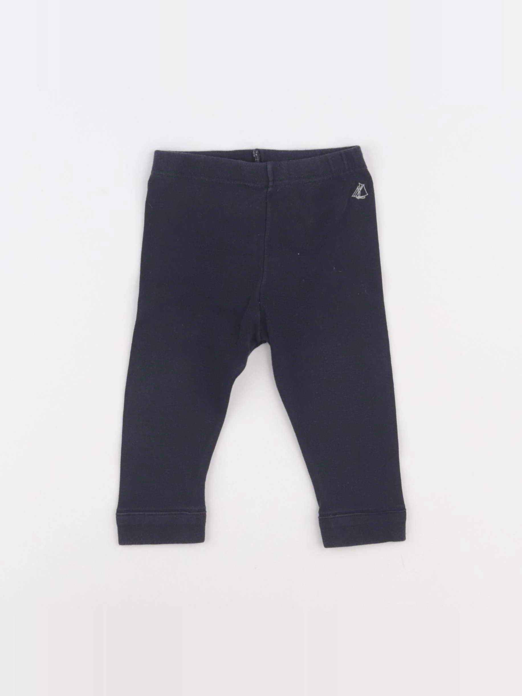 Petit Bateau - legging bleu - 12 mois