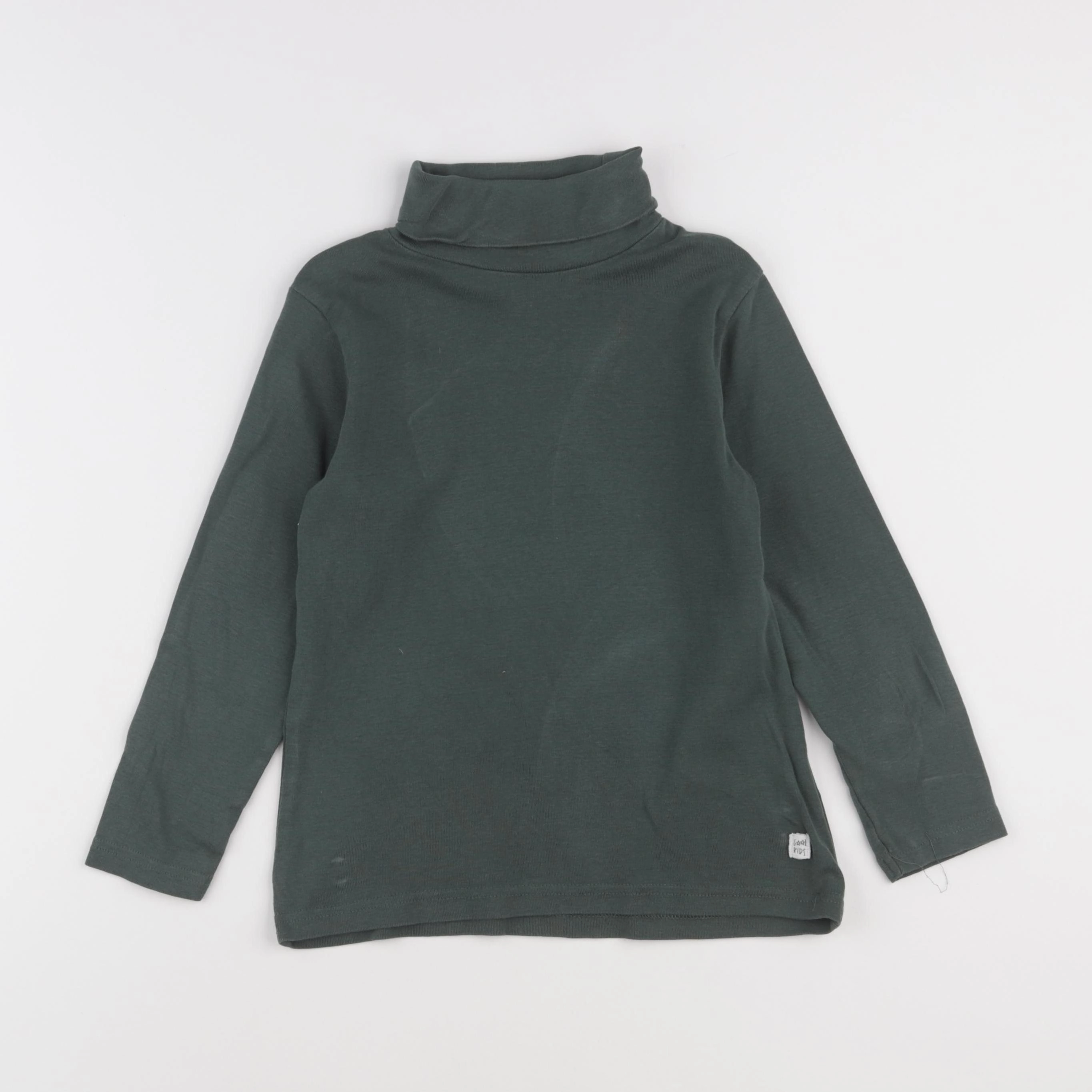 Vertbaudet - sous-pull vert - 8 ans