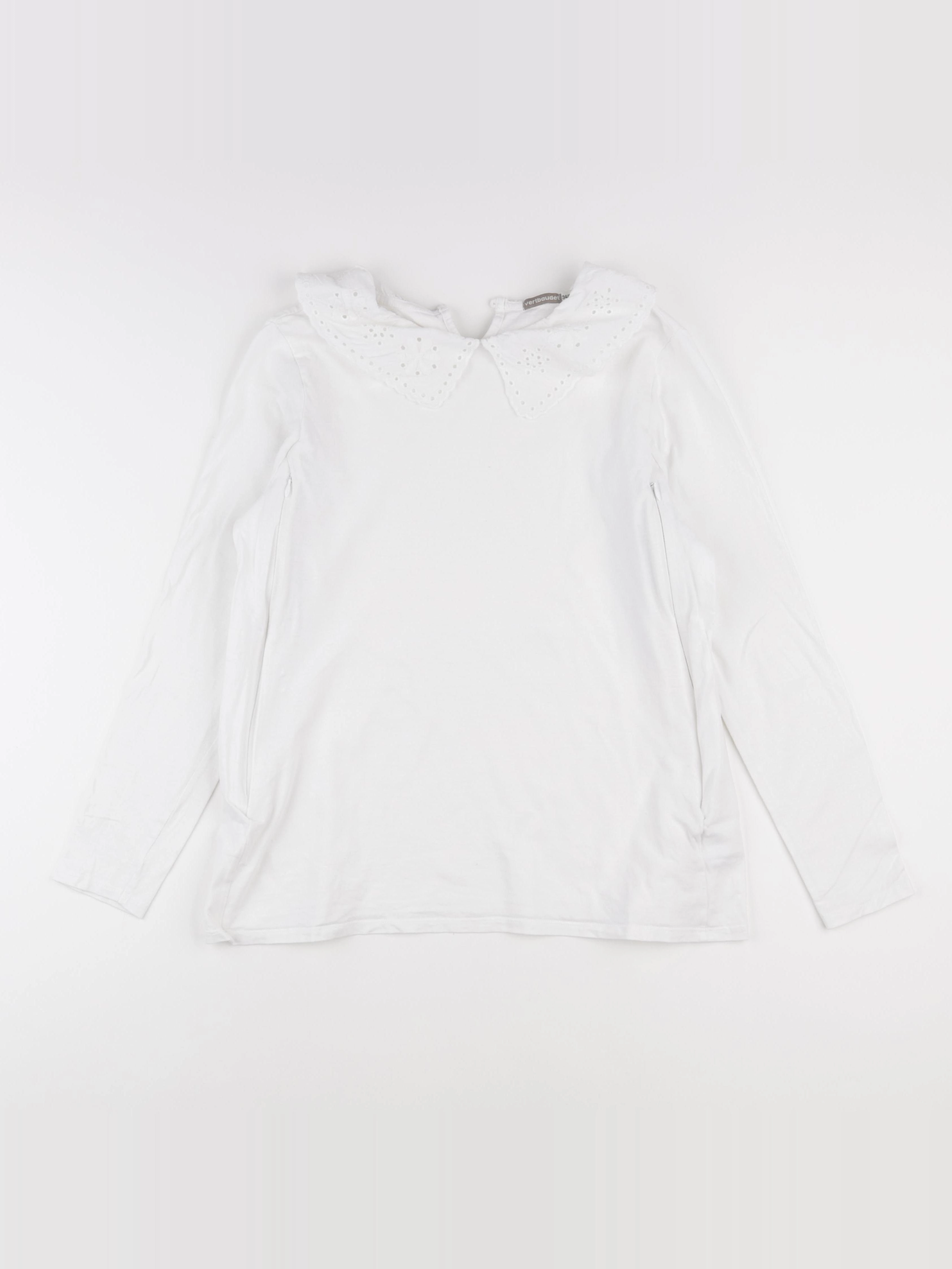 Vertbaudet - tee-shirt grossesse blanc - 34 à 36