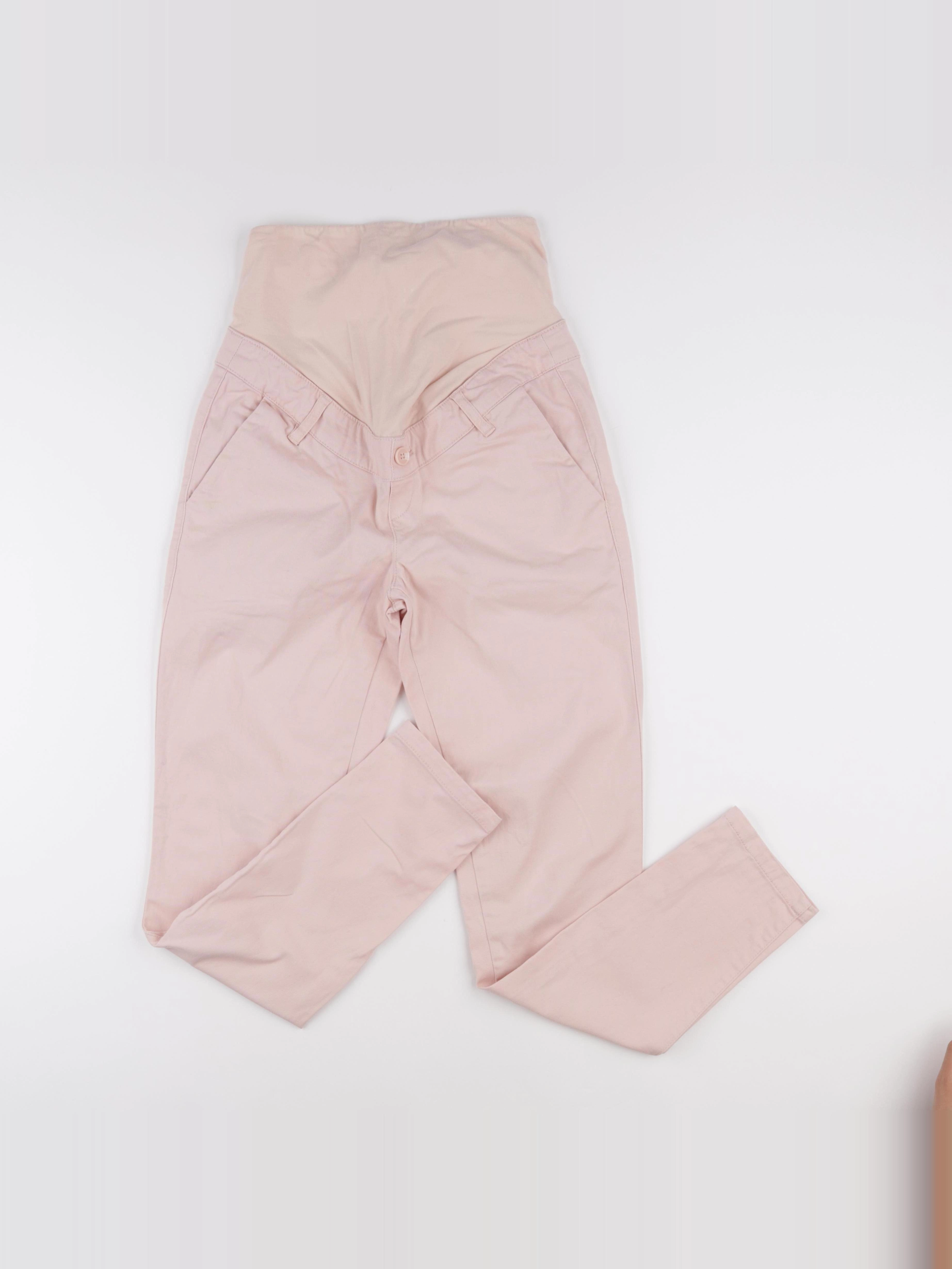 Vertbaudet - pantalon grossesse rose - 34