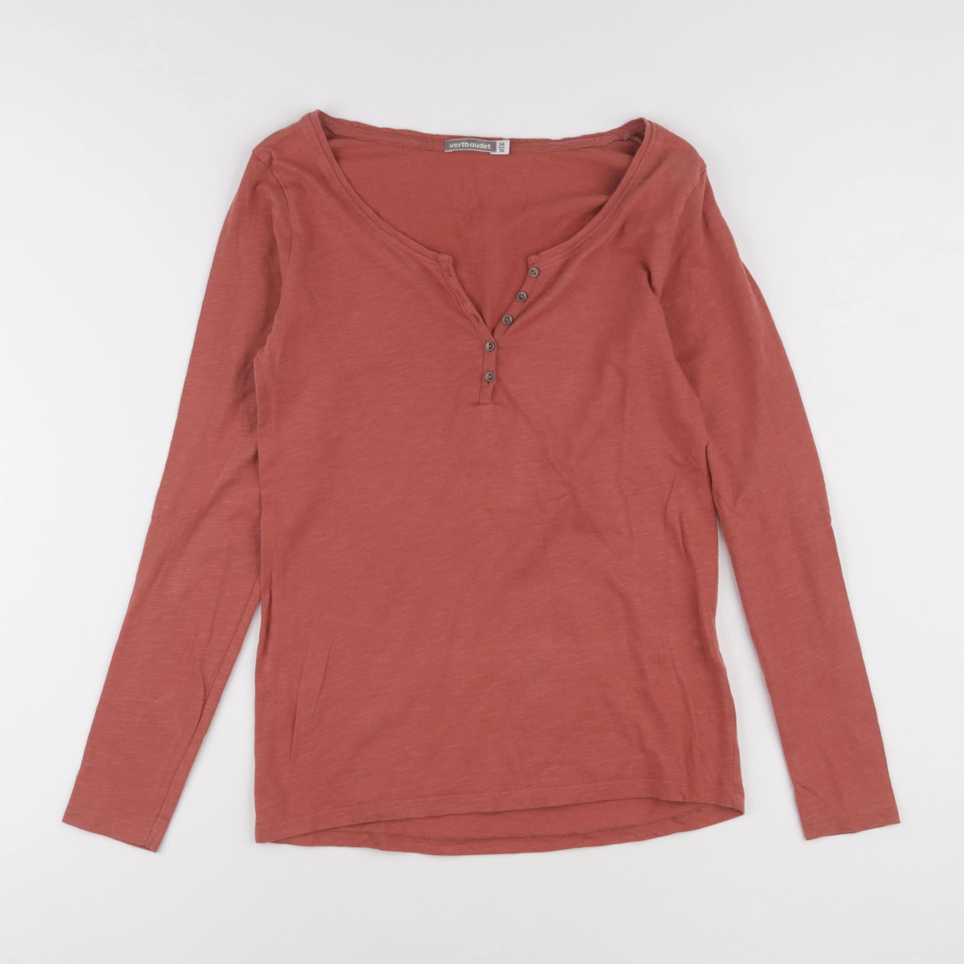 Vertbaudet - tee-shirt grossesse rouge - 34 à 36
