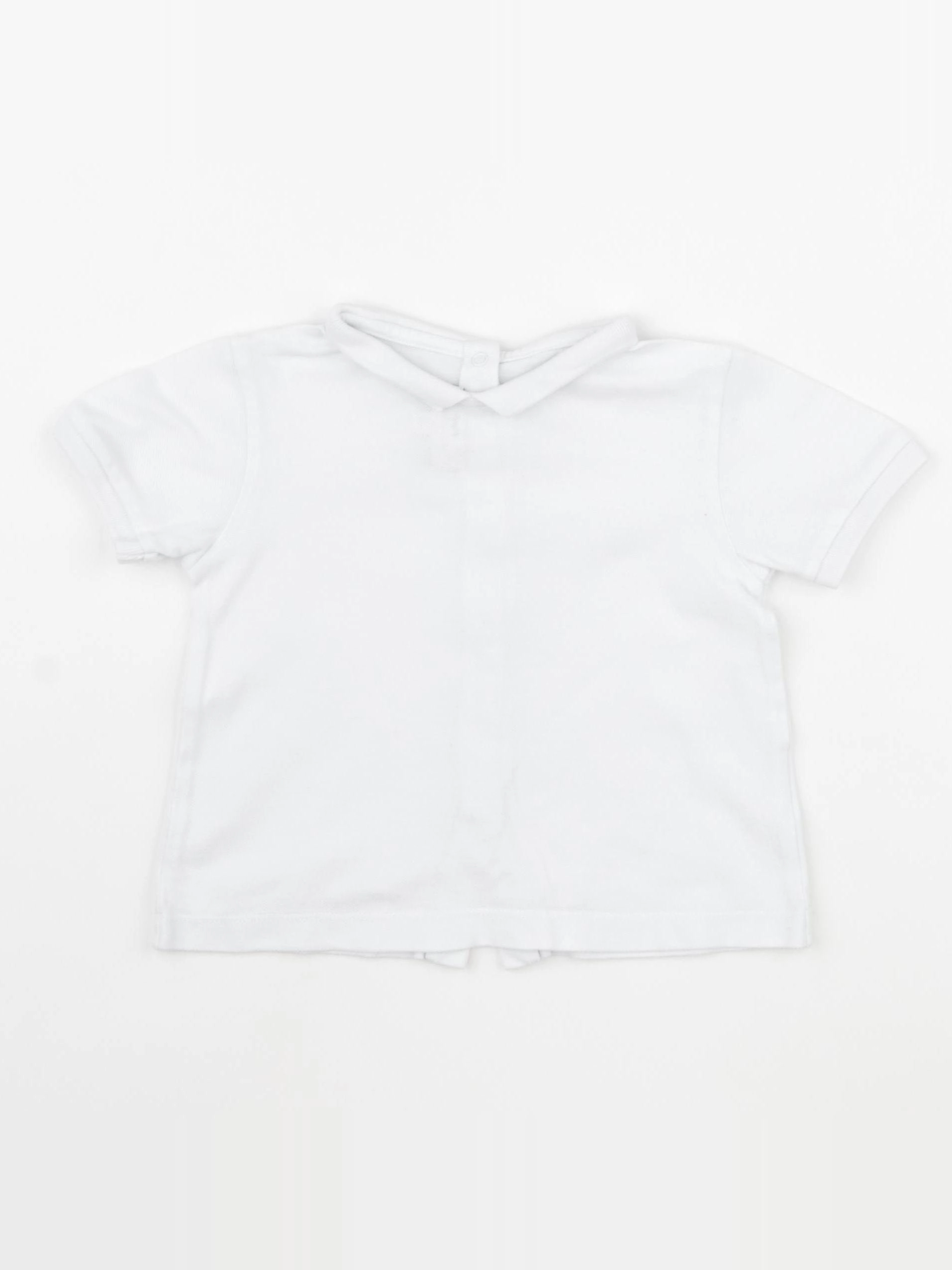 Cyrillus - polo blanc - 24 mois
