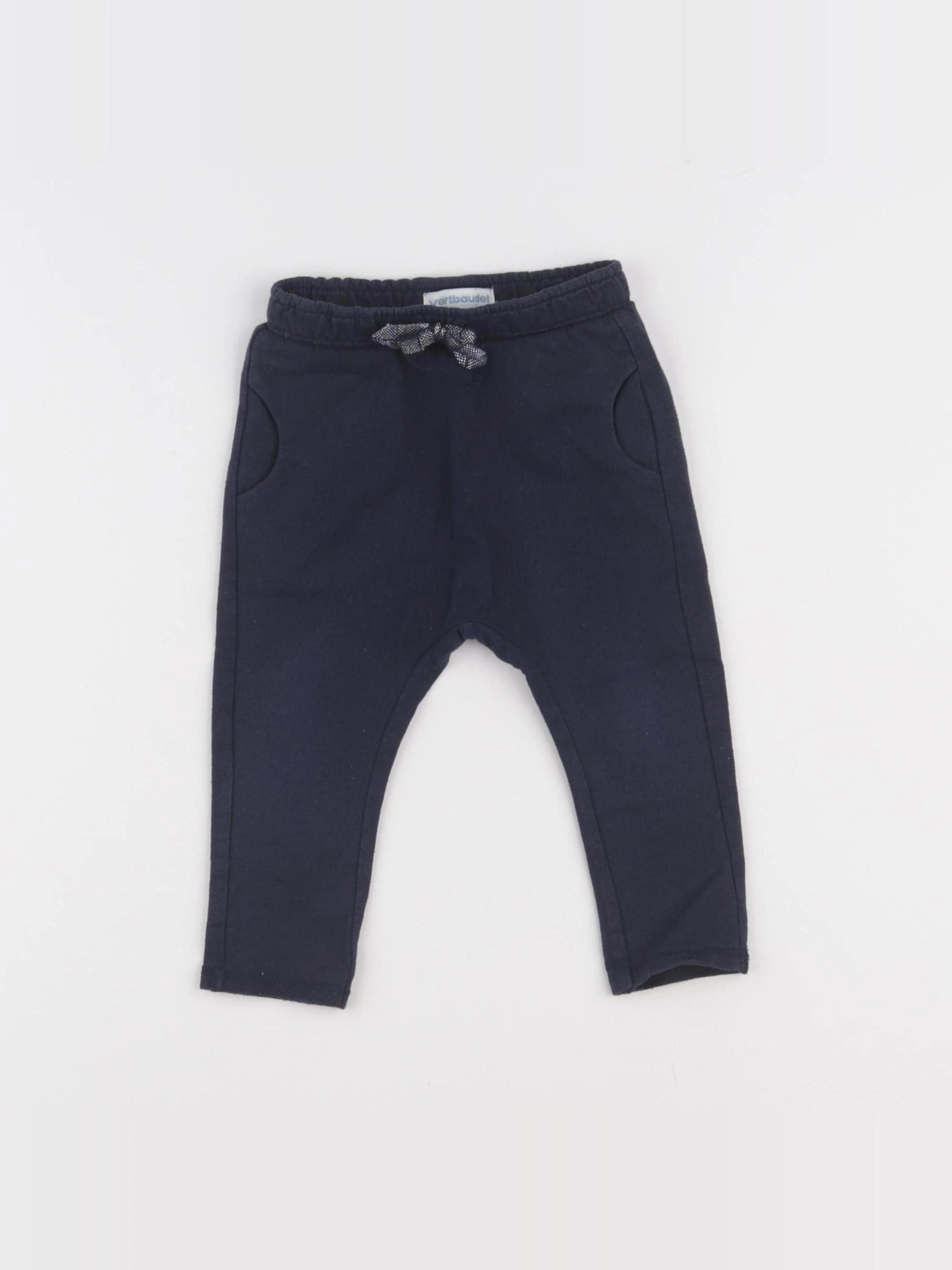 Vertbaudet - jogging bleu - 6 mois