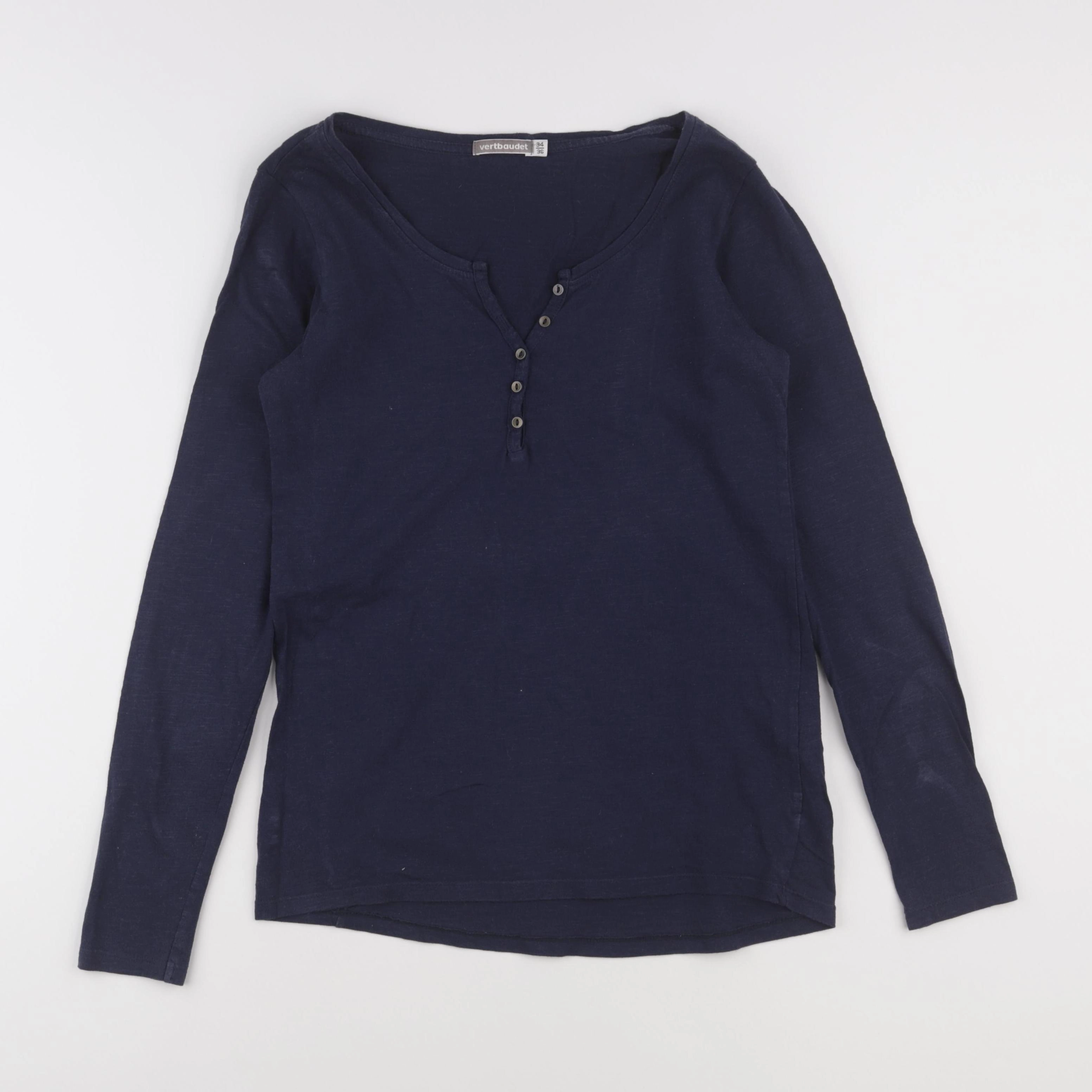 Vertbaudet - tee-shirt grossesse bleu - 34 à 36