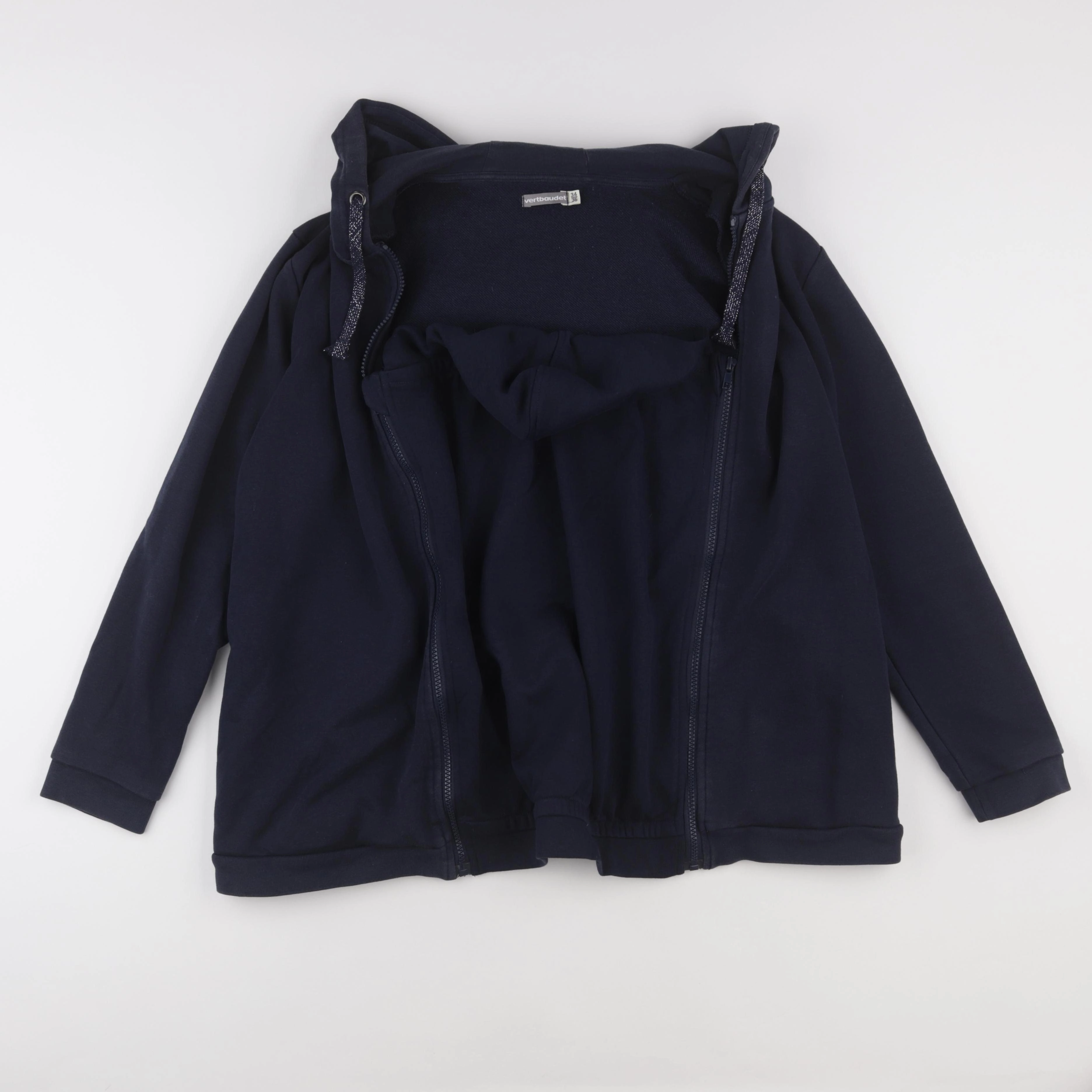 Vertbaudet - sweat grossesse bleu - 34 à 36