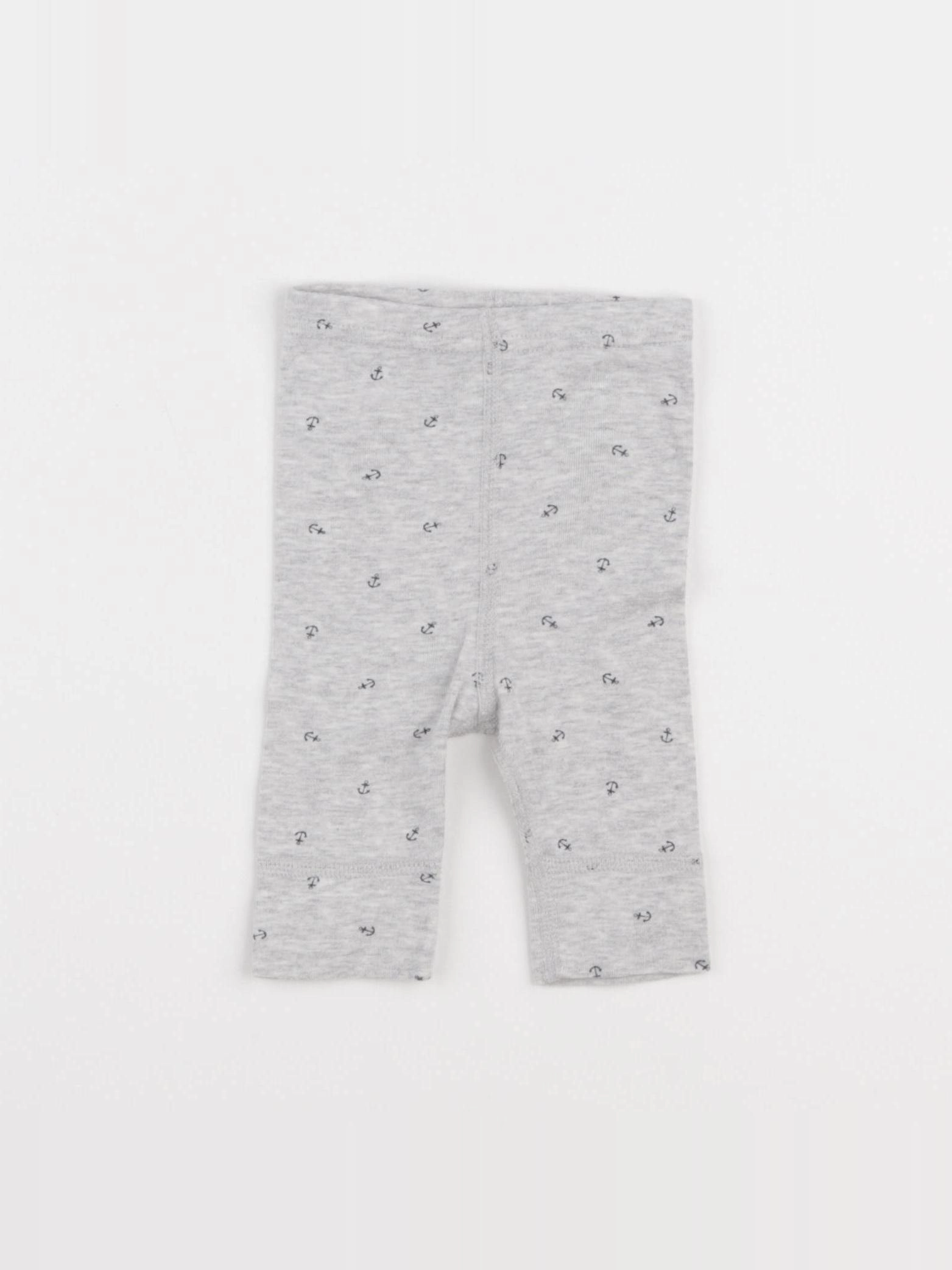 Petit Bateau - legging gris - 1 mois