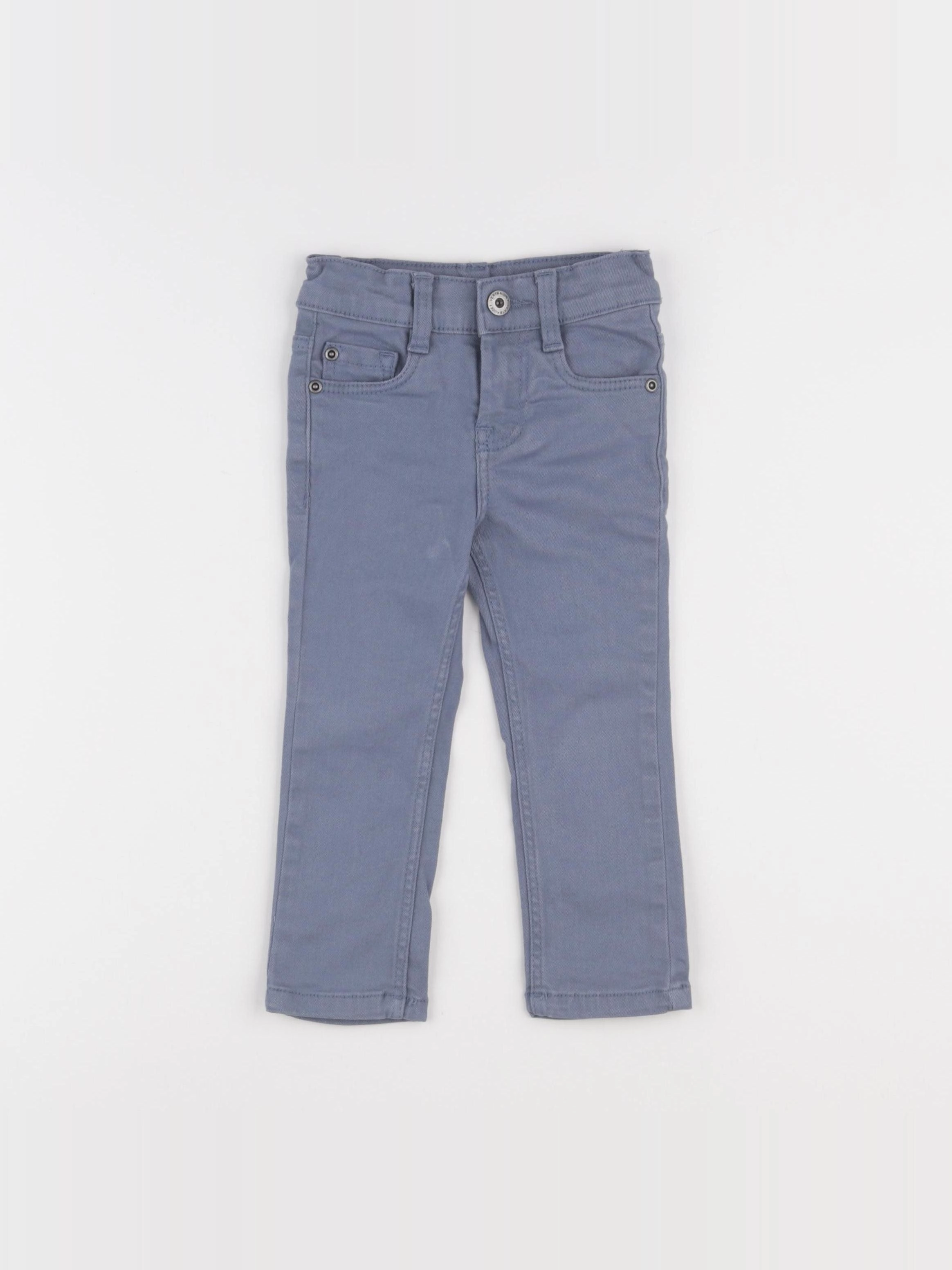 Vertbaudet - pantalon bleu - 2 ans
