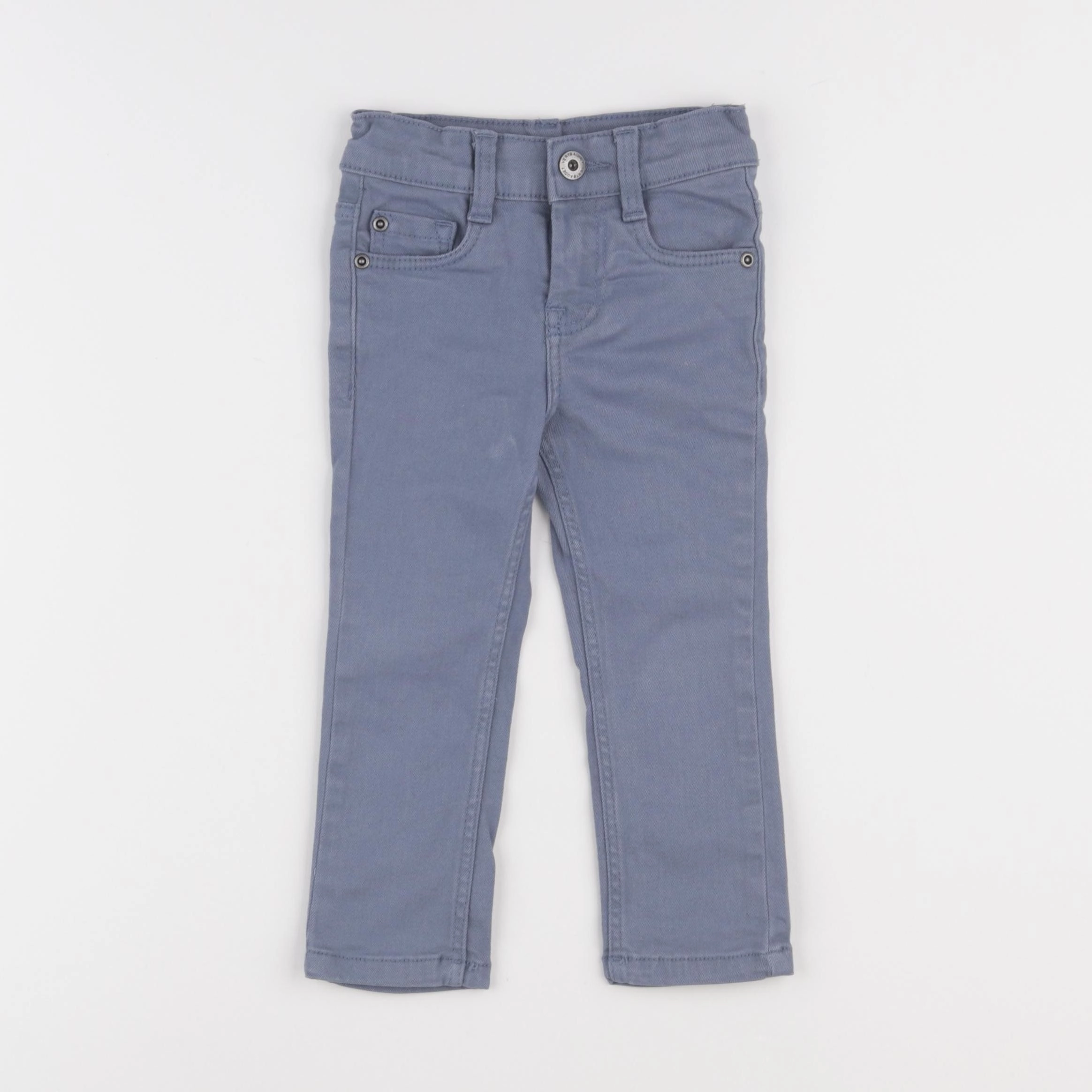 Vertbaudet - pantalon bleu - 2 ans