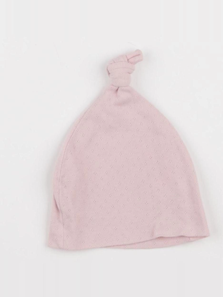 Vertbaudet - bonnet de naissance rose - 3/6 mois