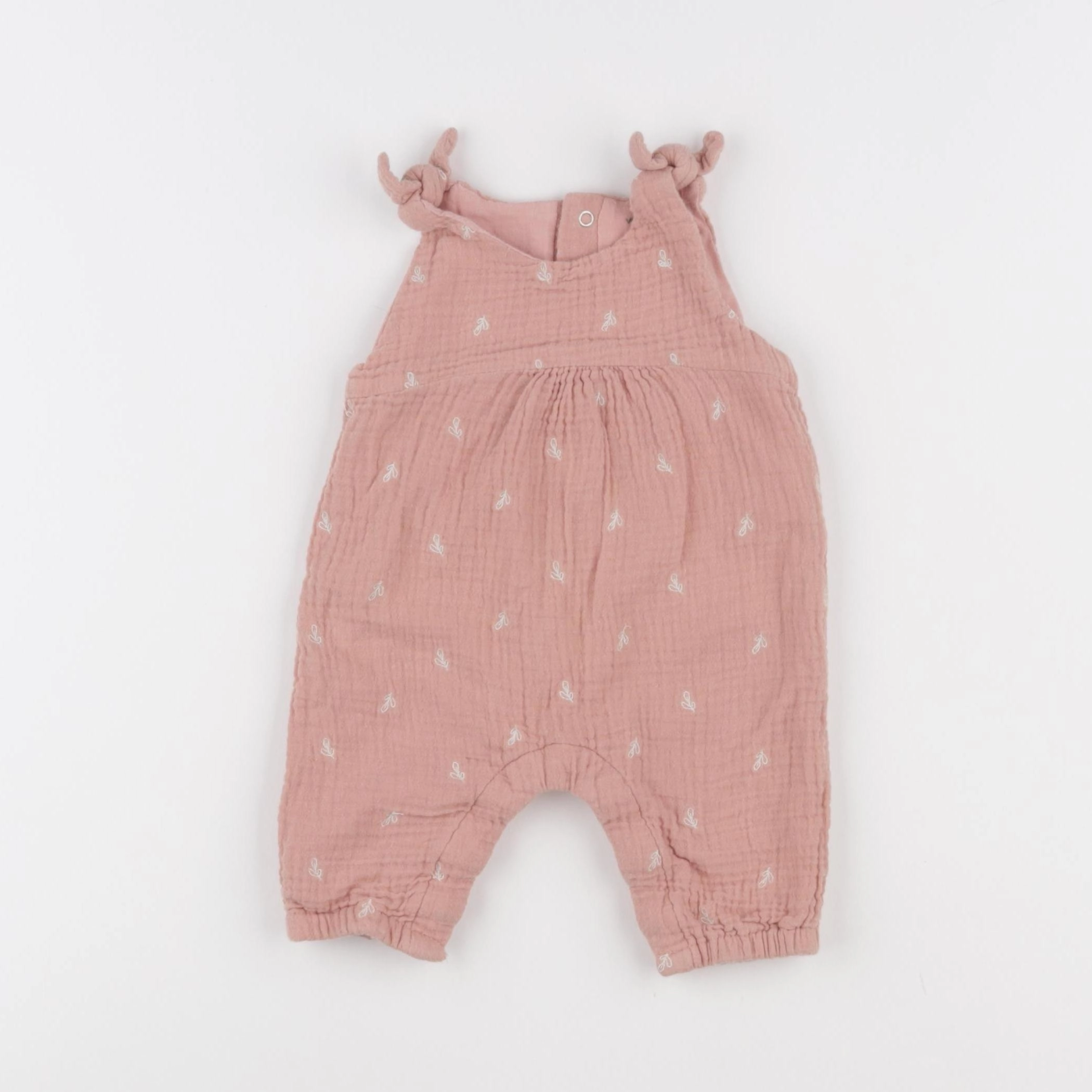 Vertbaudet - combinaison rose - 3 mois