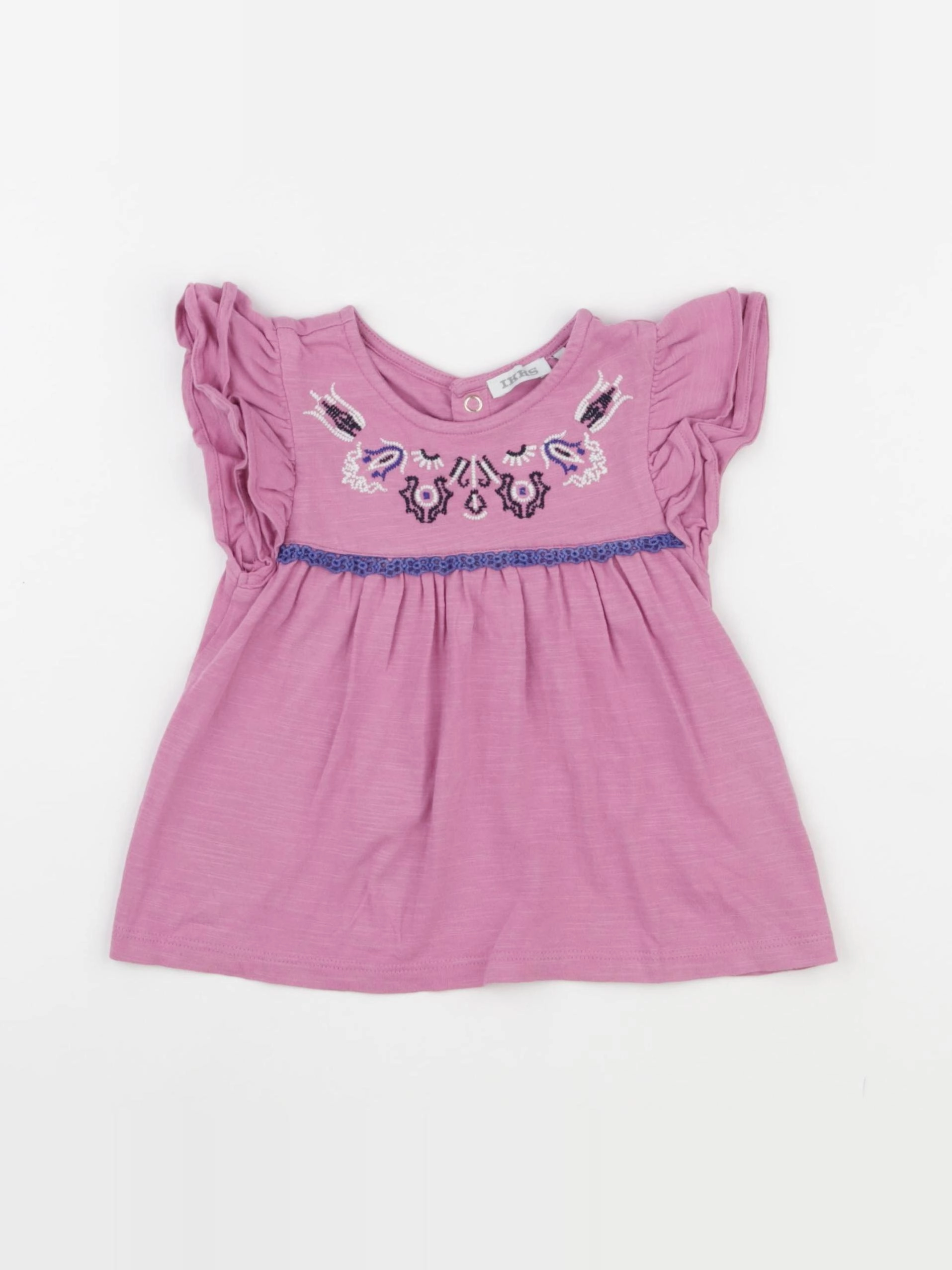 IKKS - tee-shirt violet - 18 mois