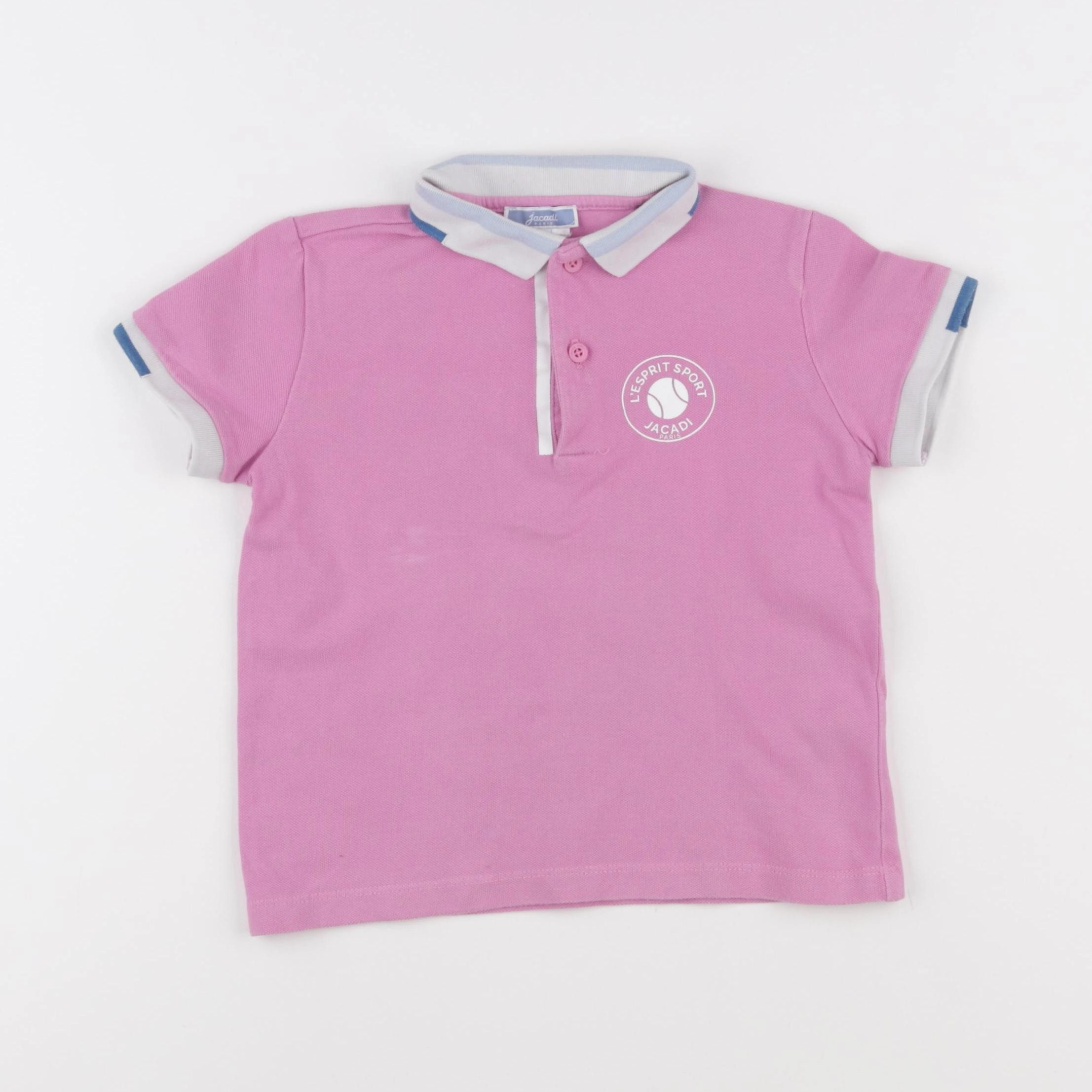 Jacadi - polo rose - 6 ans