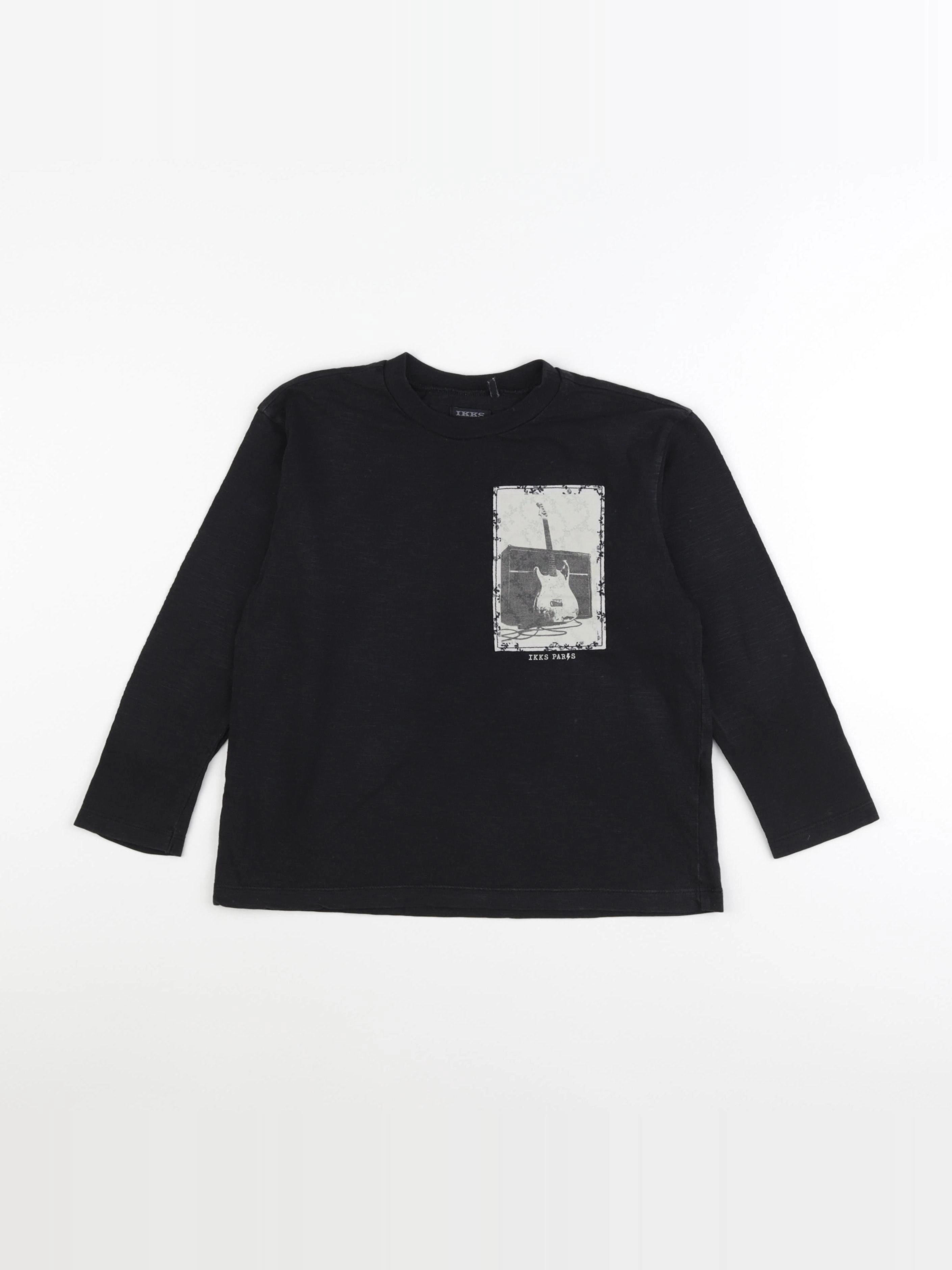IKKS - tee-shirt noir - 6 ans