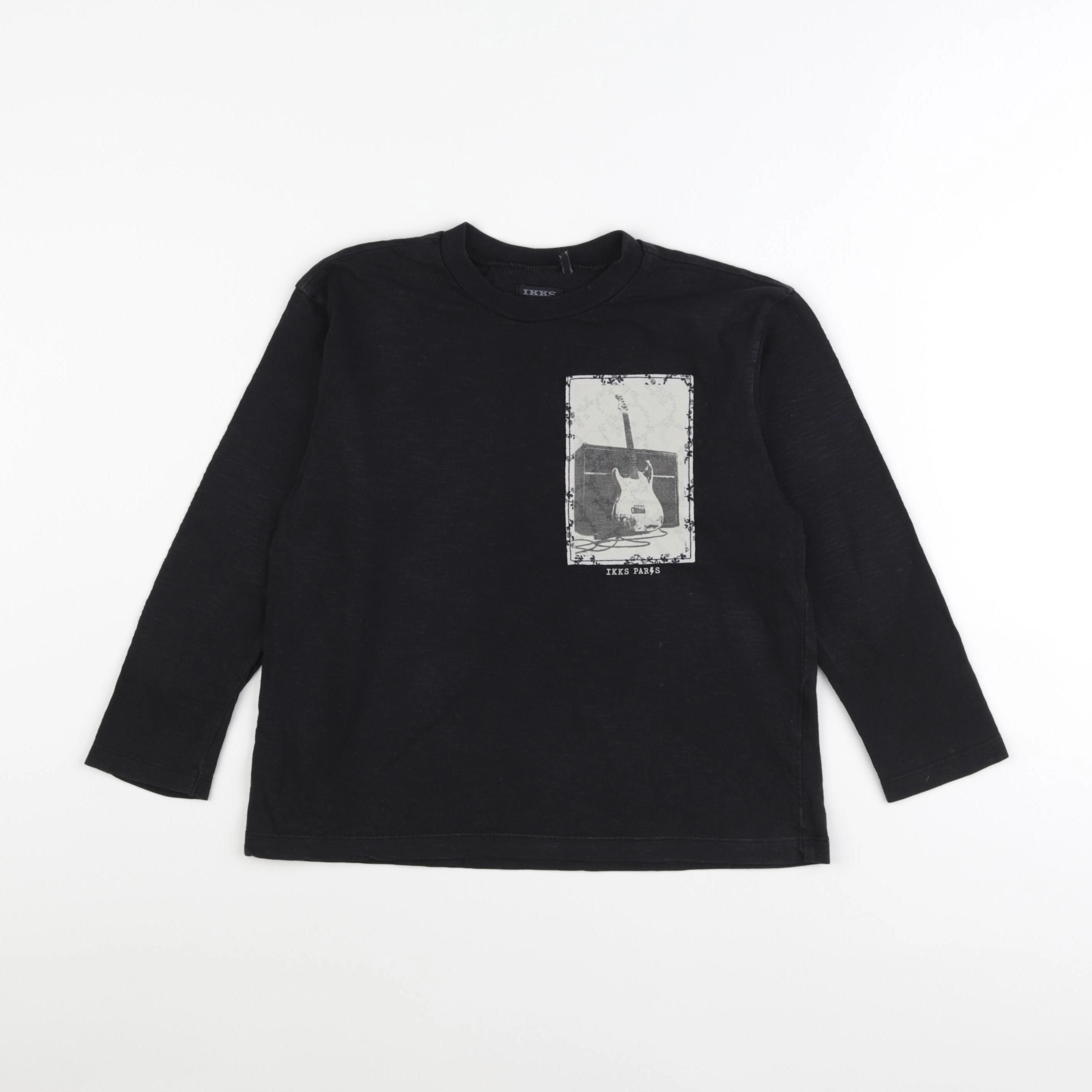 IKKS - tee-shirt noir - 6 ans