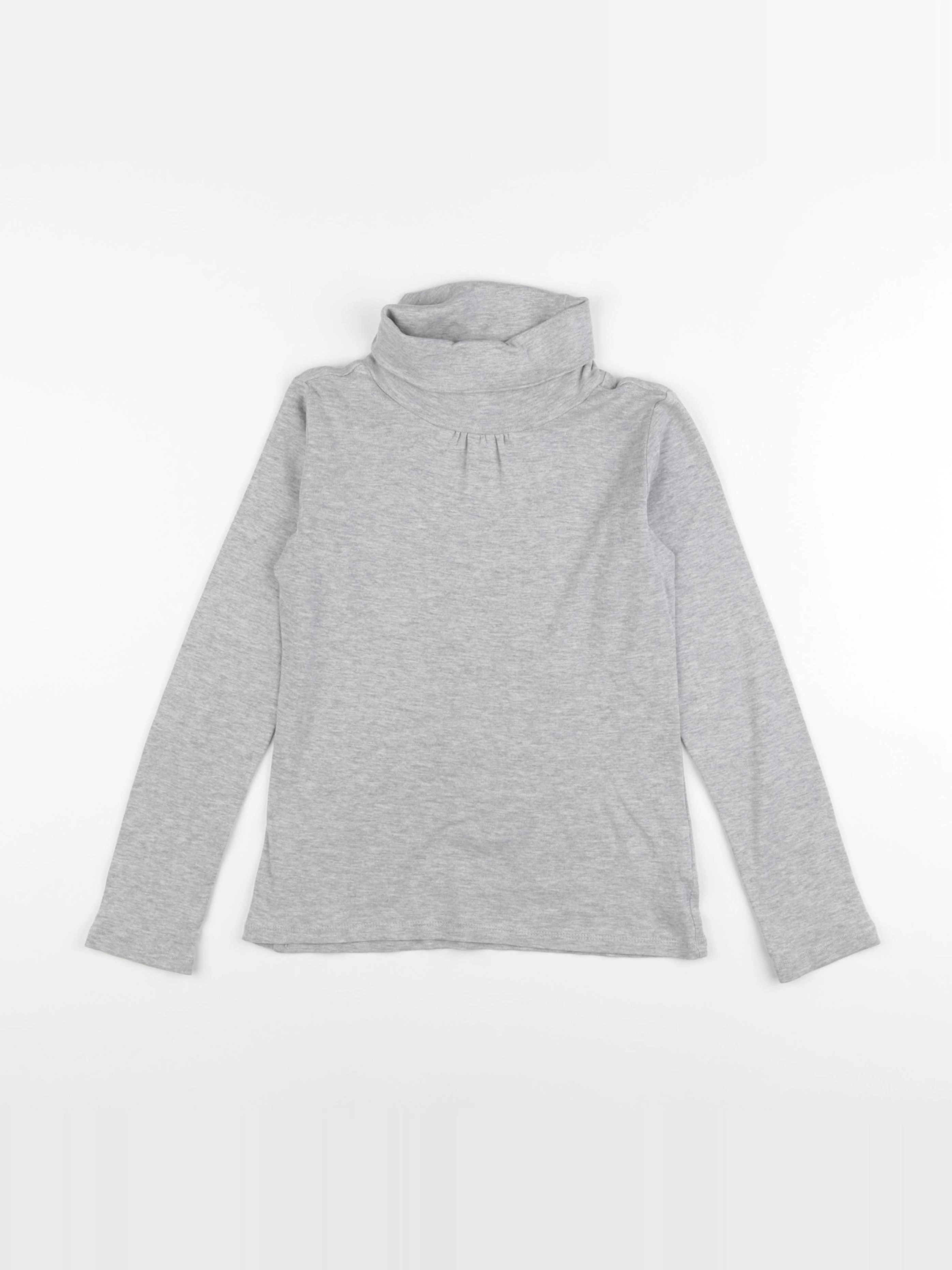 Vertbaudet - sous-pull gris - 10 ans