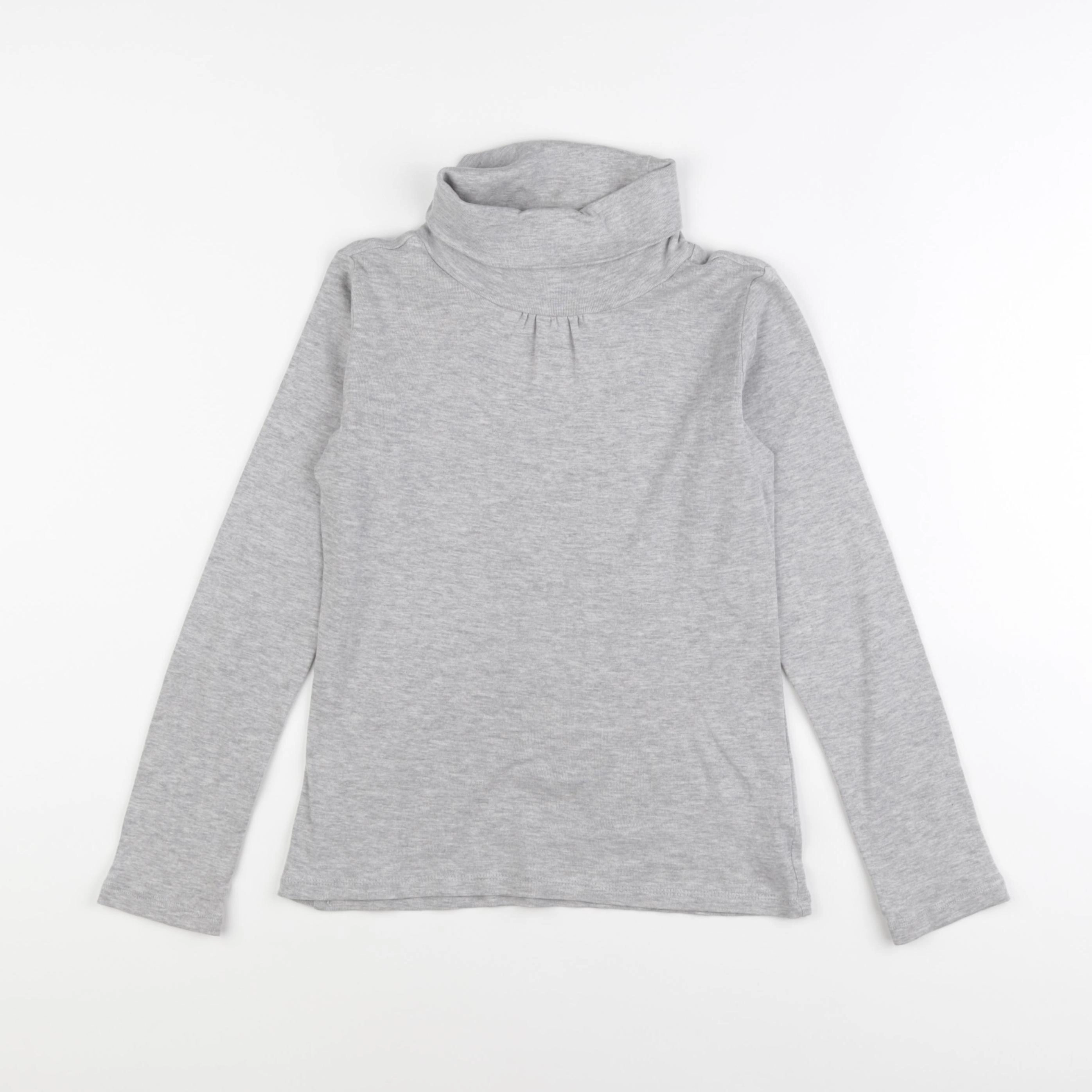 Vertbaudet - sous-pull gris - 10 ans