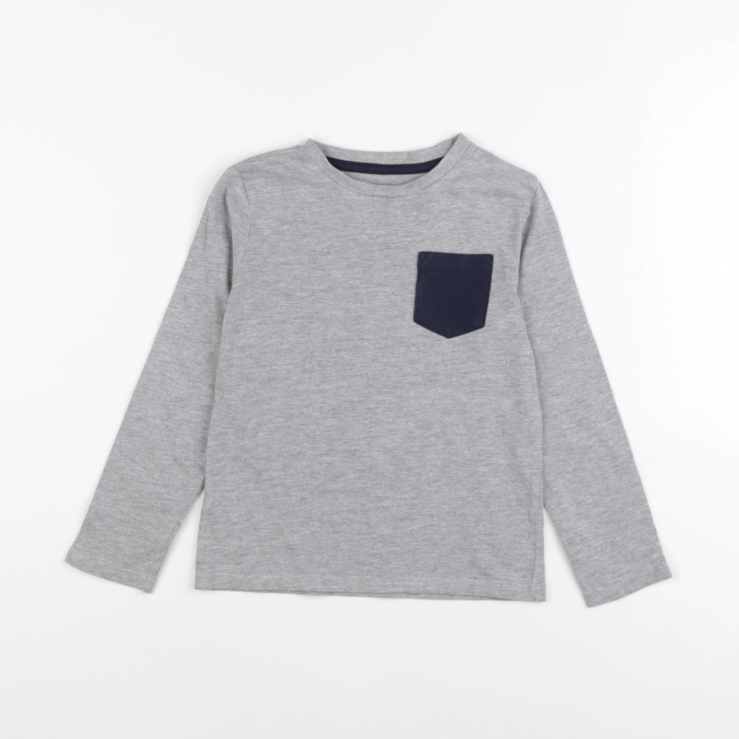 Vertbaudet - tee-shirt gris - 5 ans