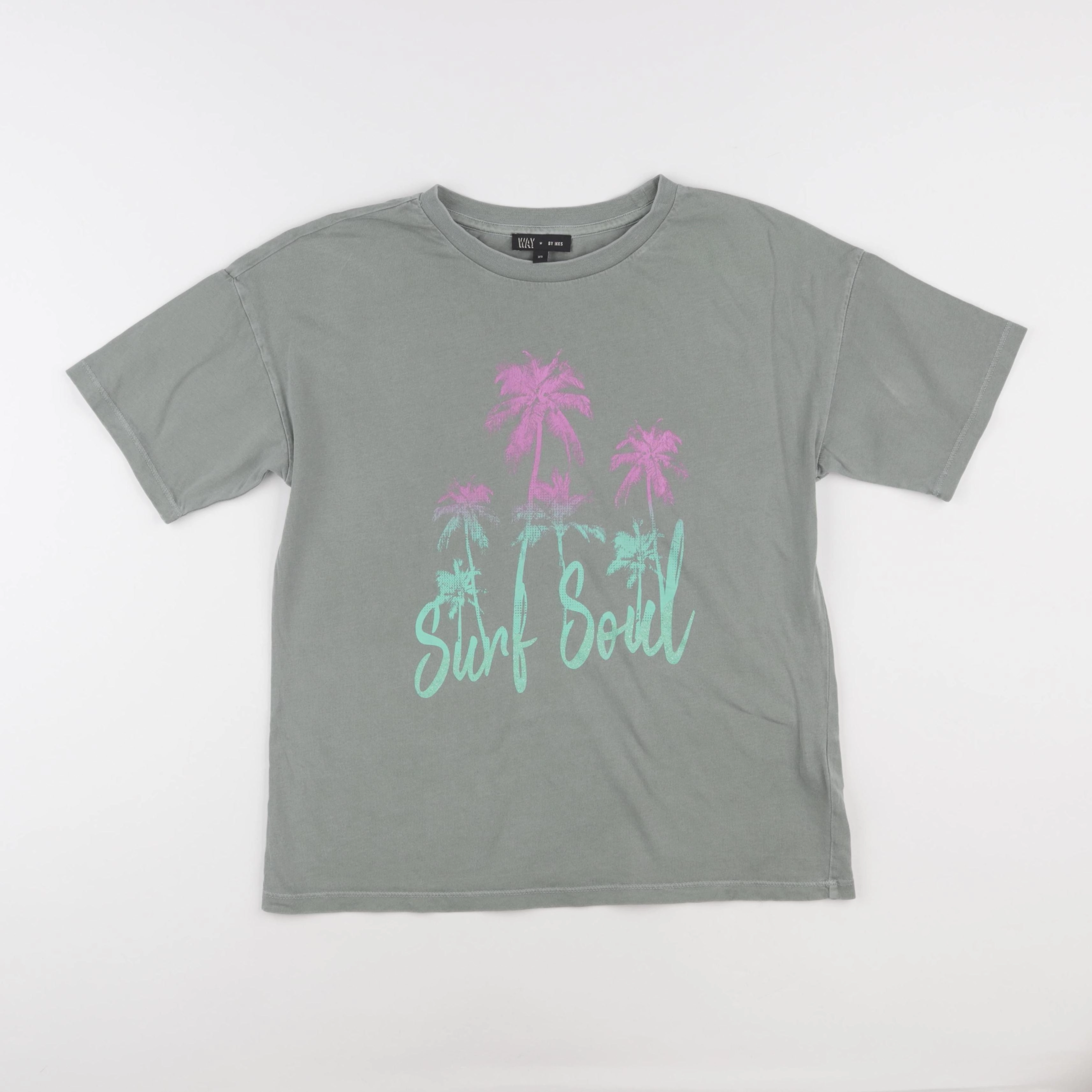 IKKS - tee-shirt vert - 12 ans