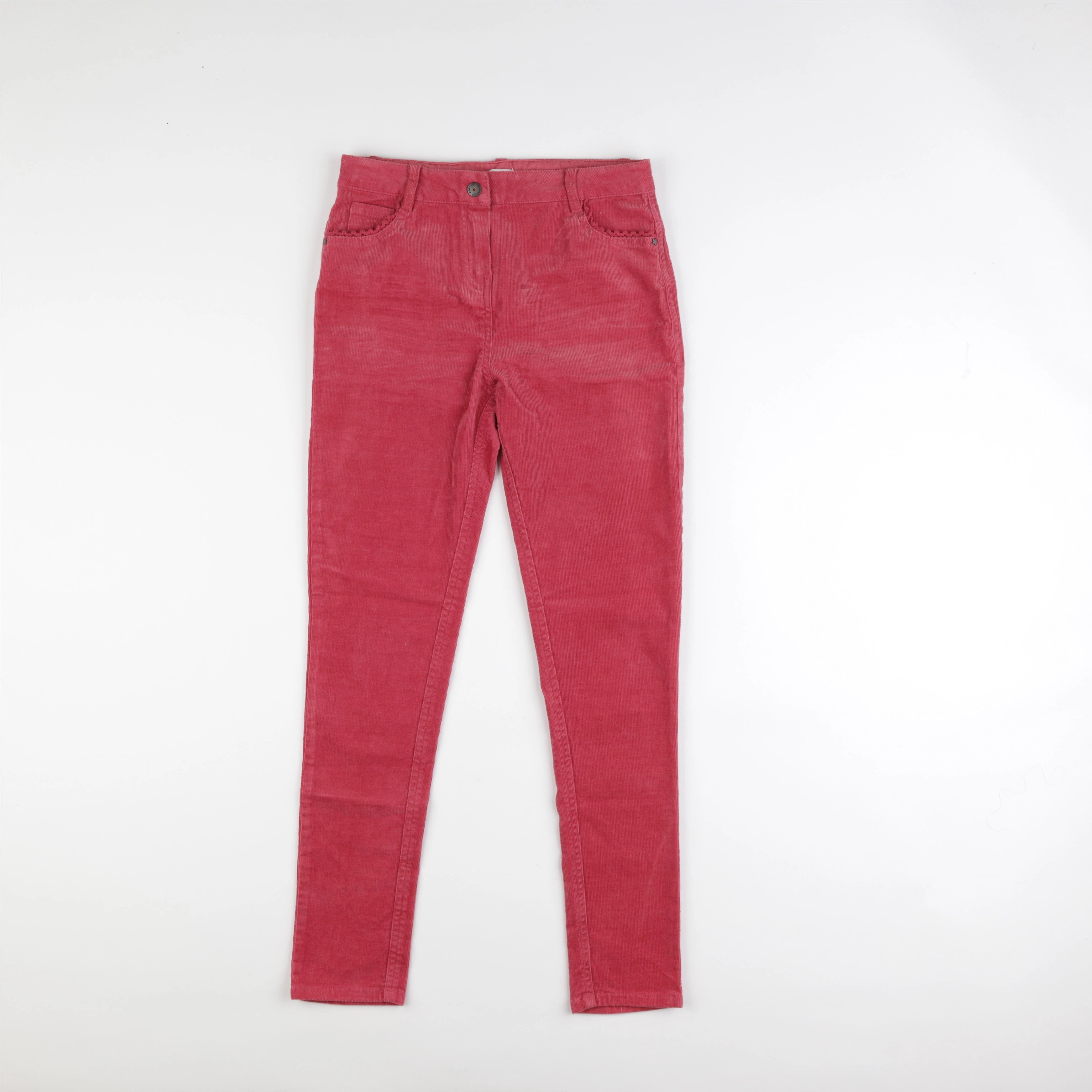 Vertbaudet - pantalon rouge - 12 ans
