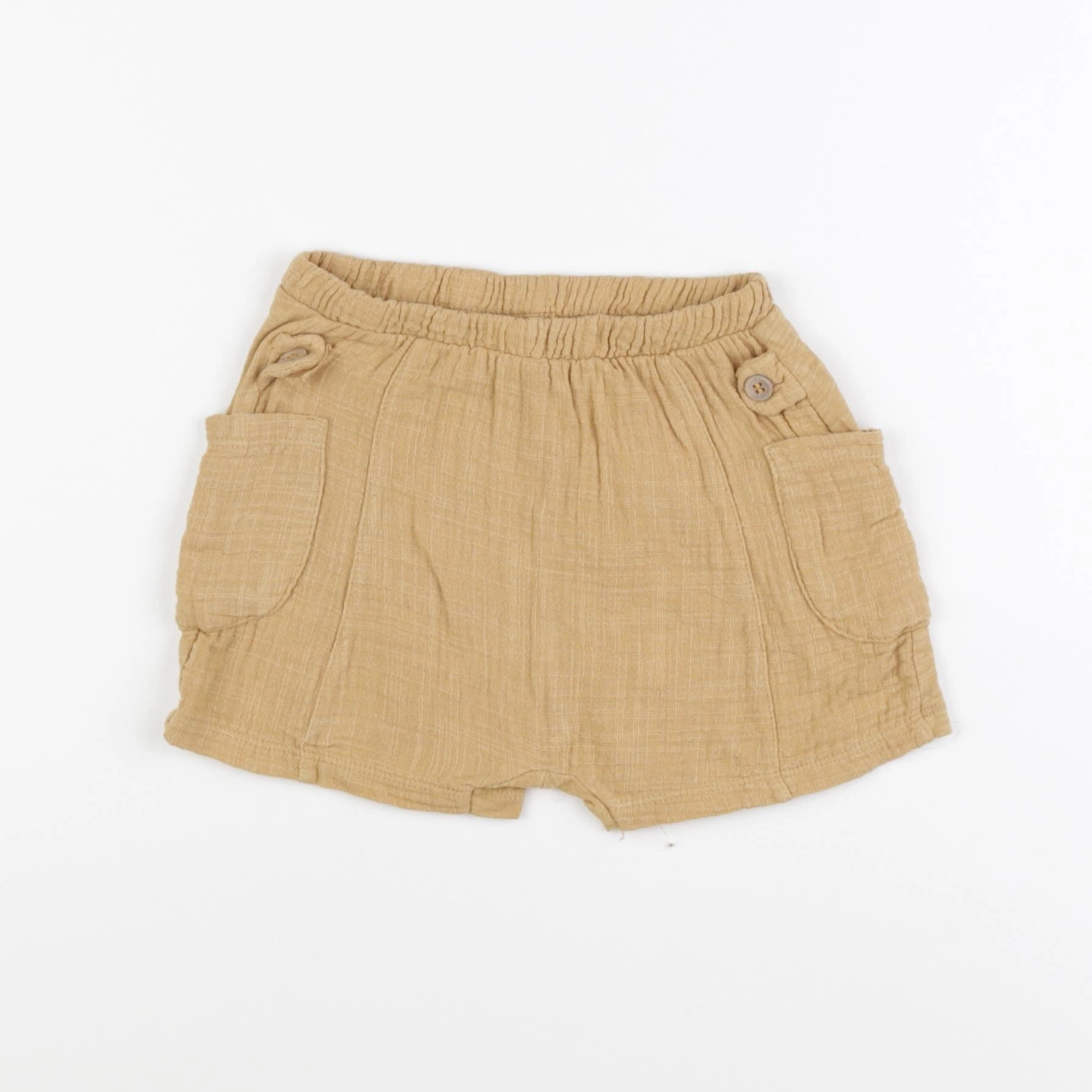 Zara - short jaune - 18/24 mois