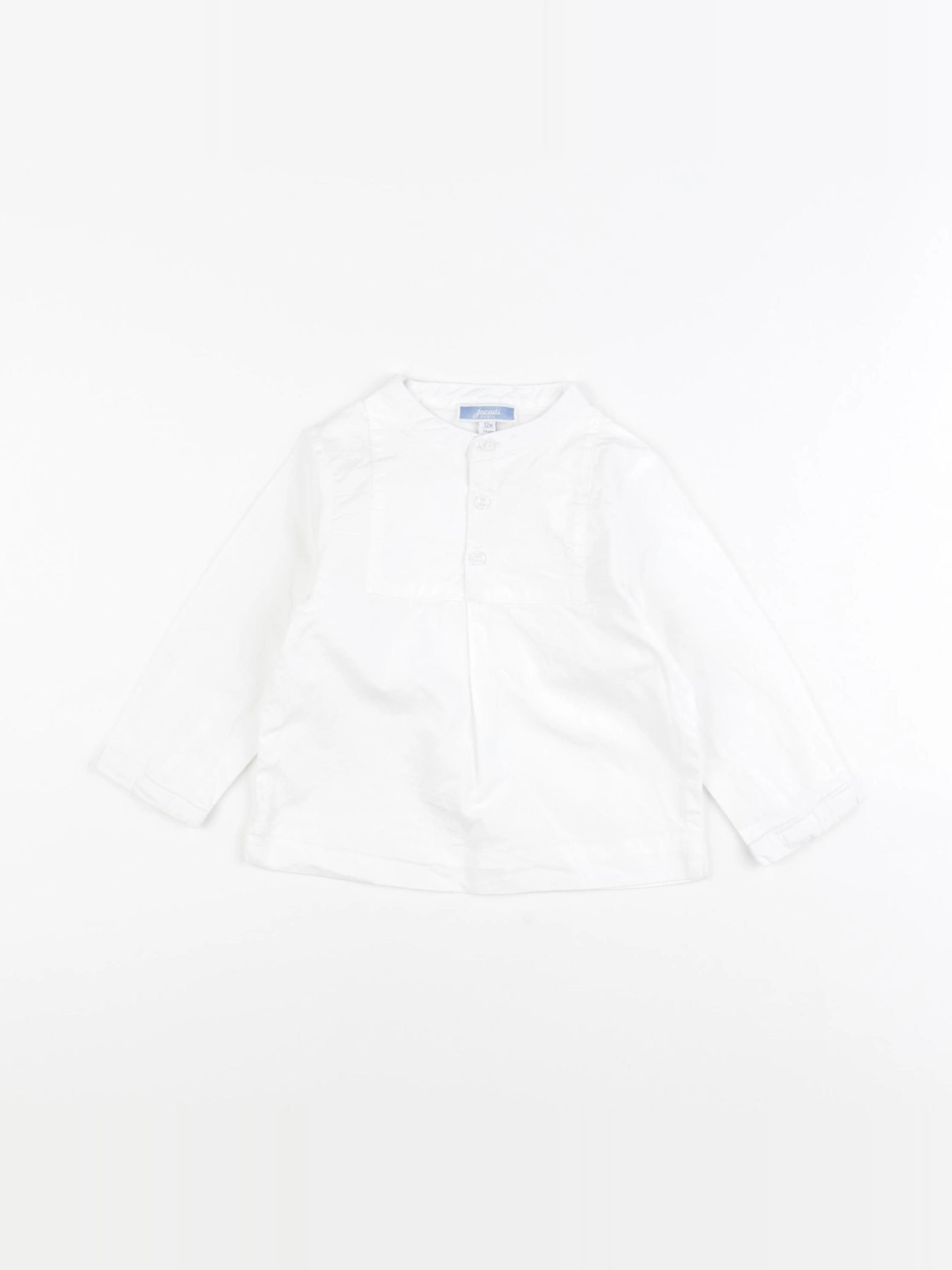Jacadi - blouse blanc - 12 mois