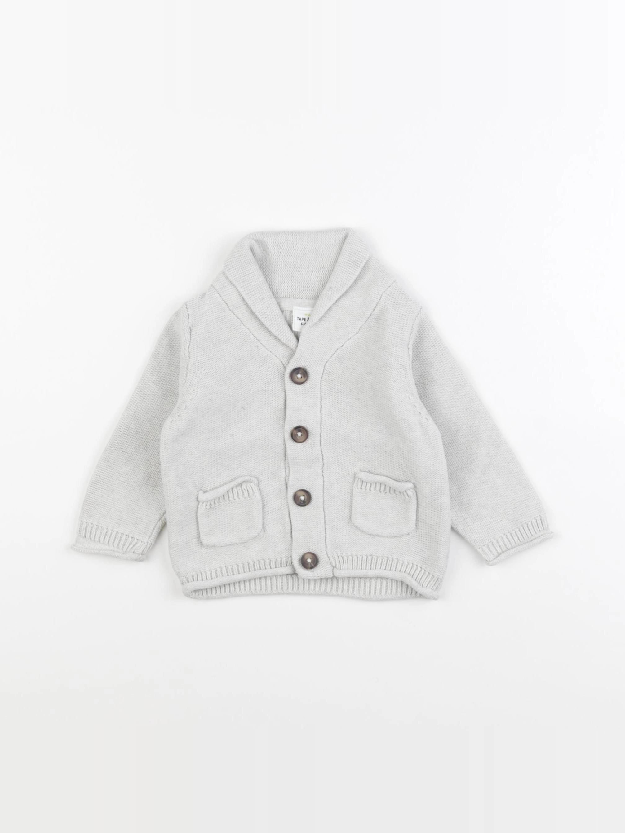Tape à l'oeil - gilet beige - 6 mois