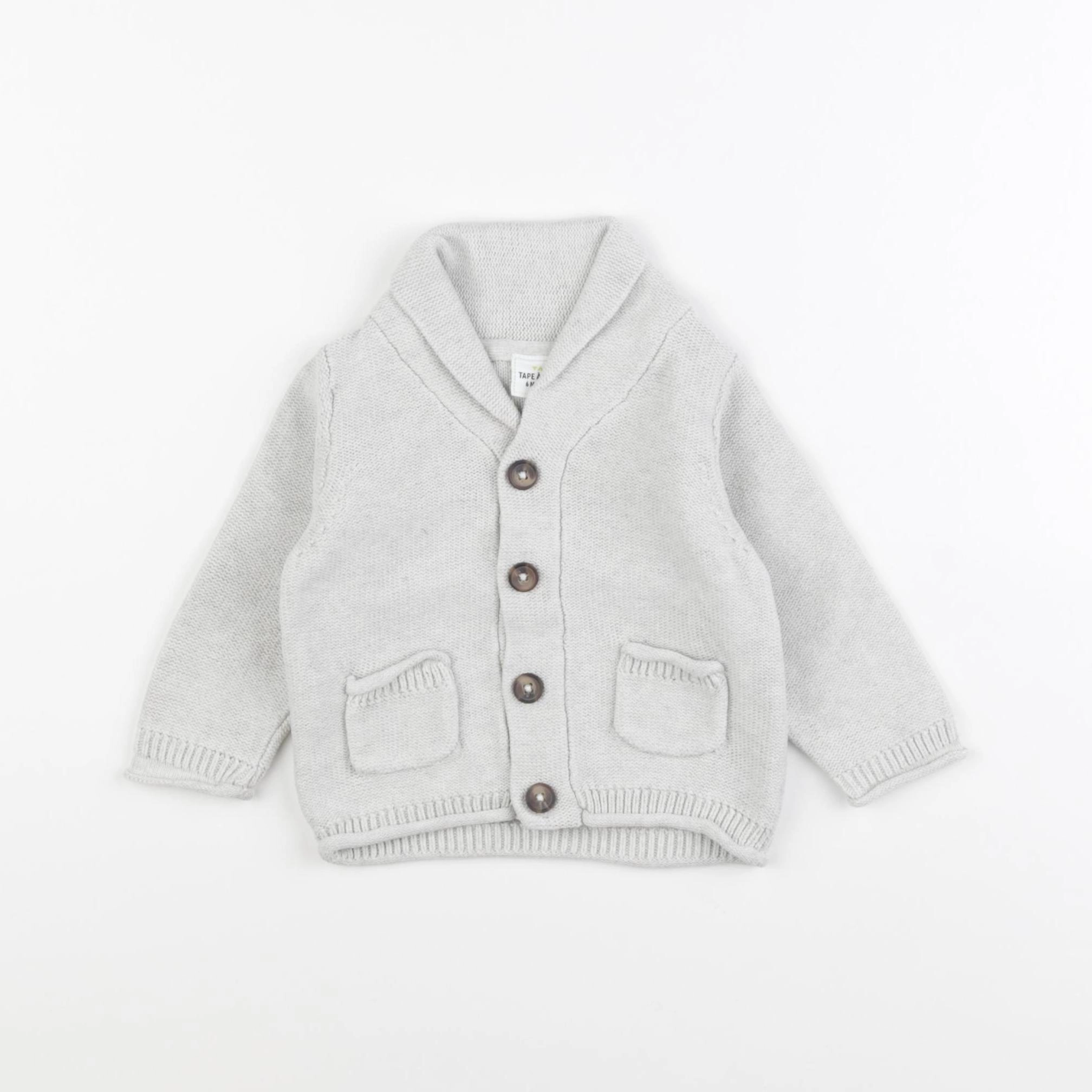 Tape à l'oeil - gilet beige - 6 mois