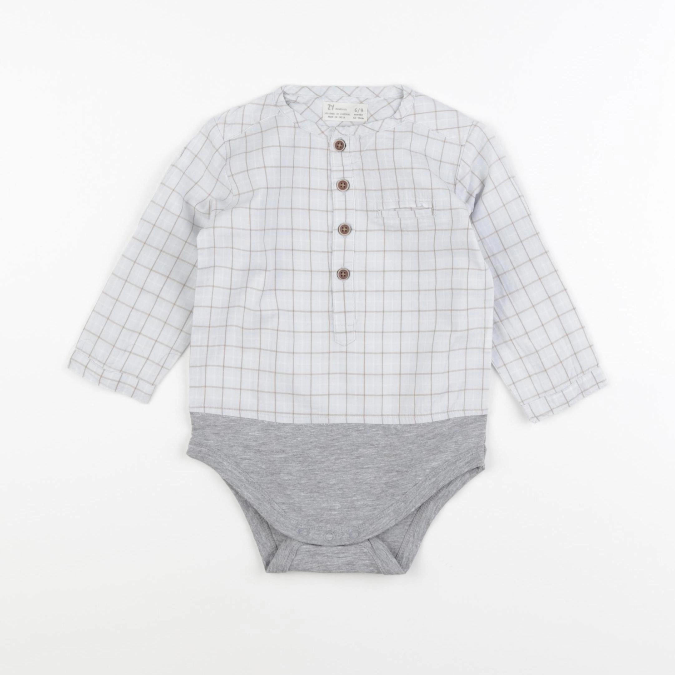 Zara - combinaison multicolore - 6/9 mois