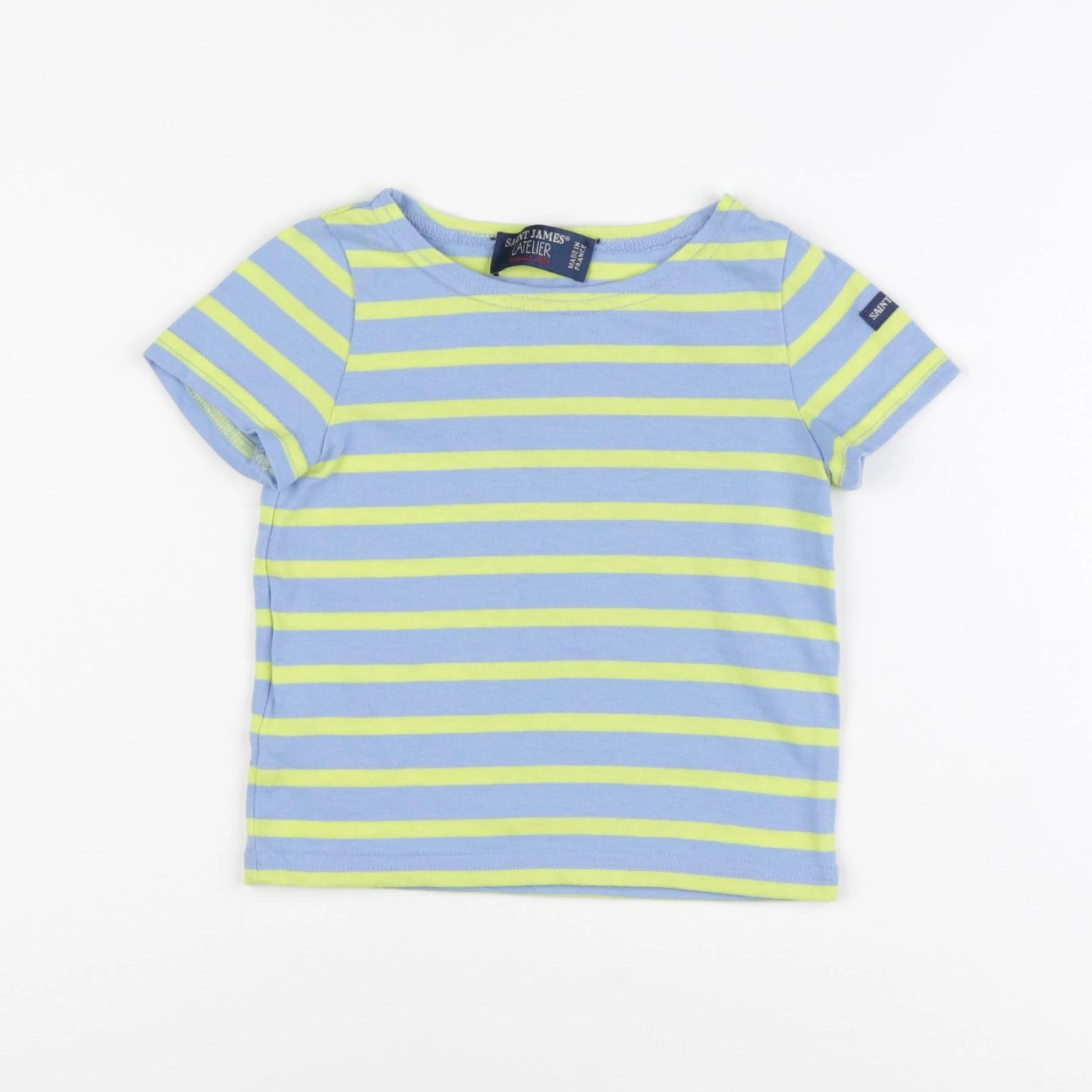 Saint James - tee-shirt bleu, vert - 1 an