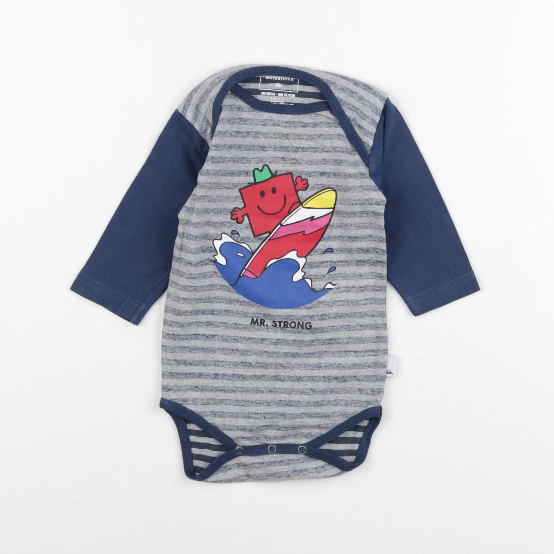 Quiksilver - body multicolore - 6 mois