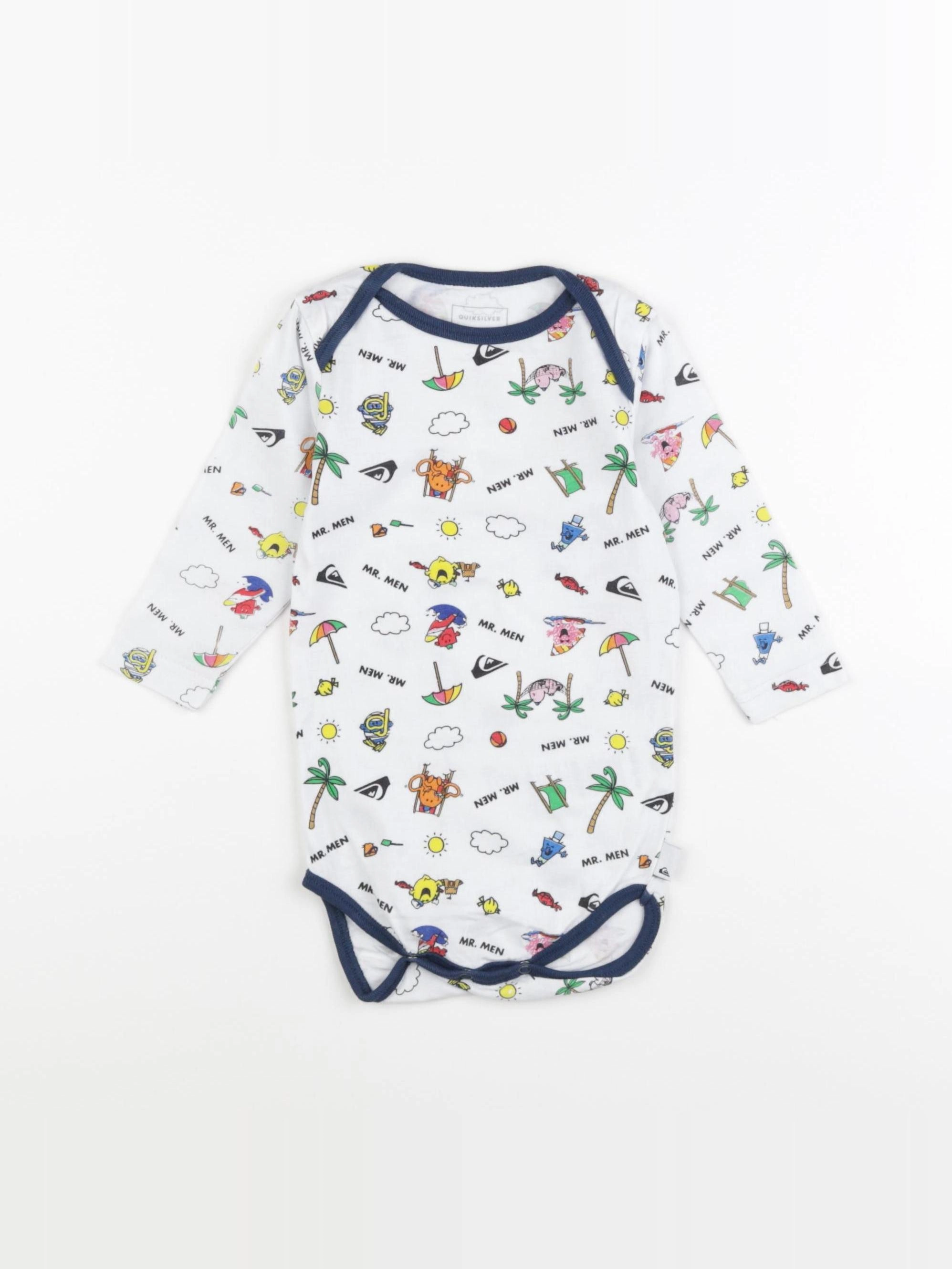 Quiksilver - body multicolore - 3 mois