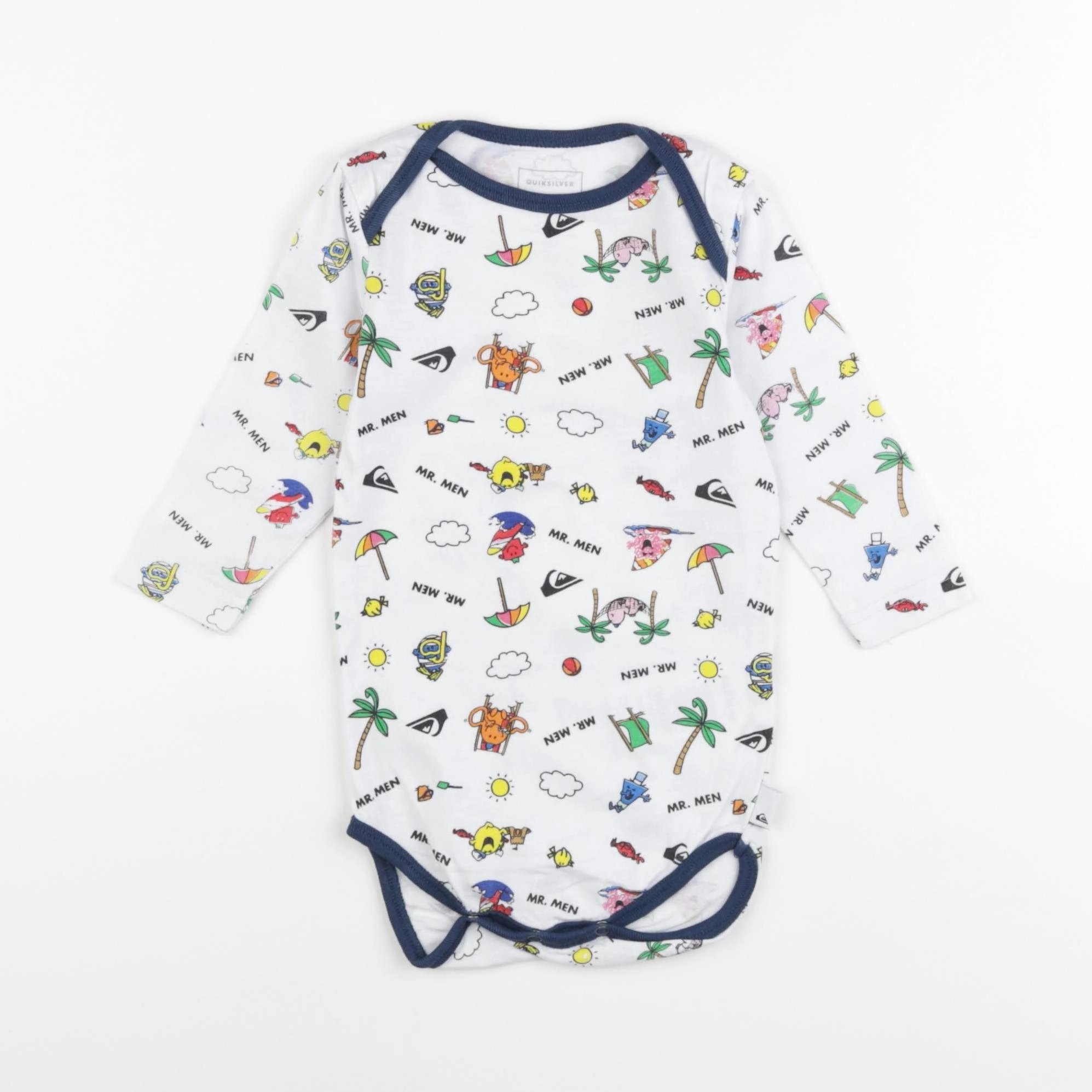 Quiksilver - body multicolore - 3 mois