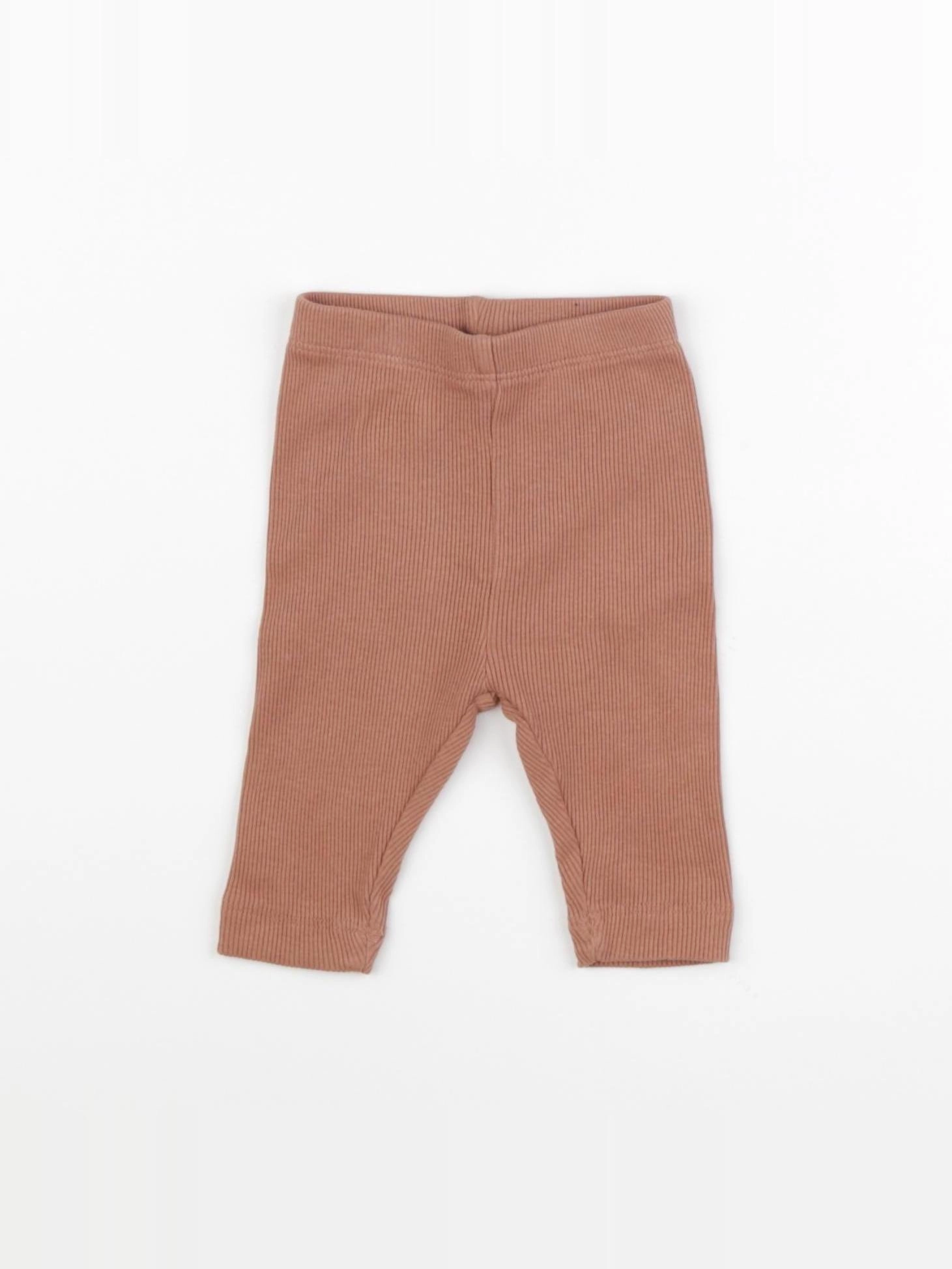 Vertbaudet - legging marron - 3 mois