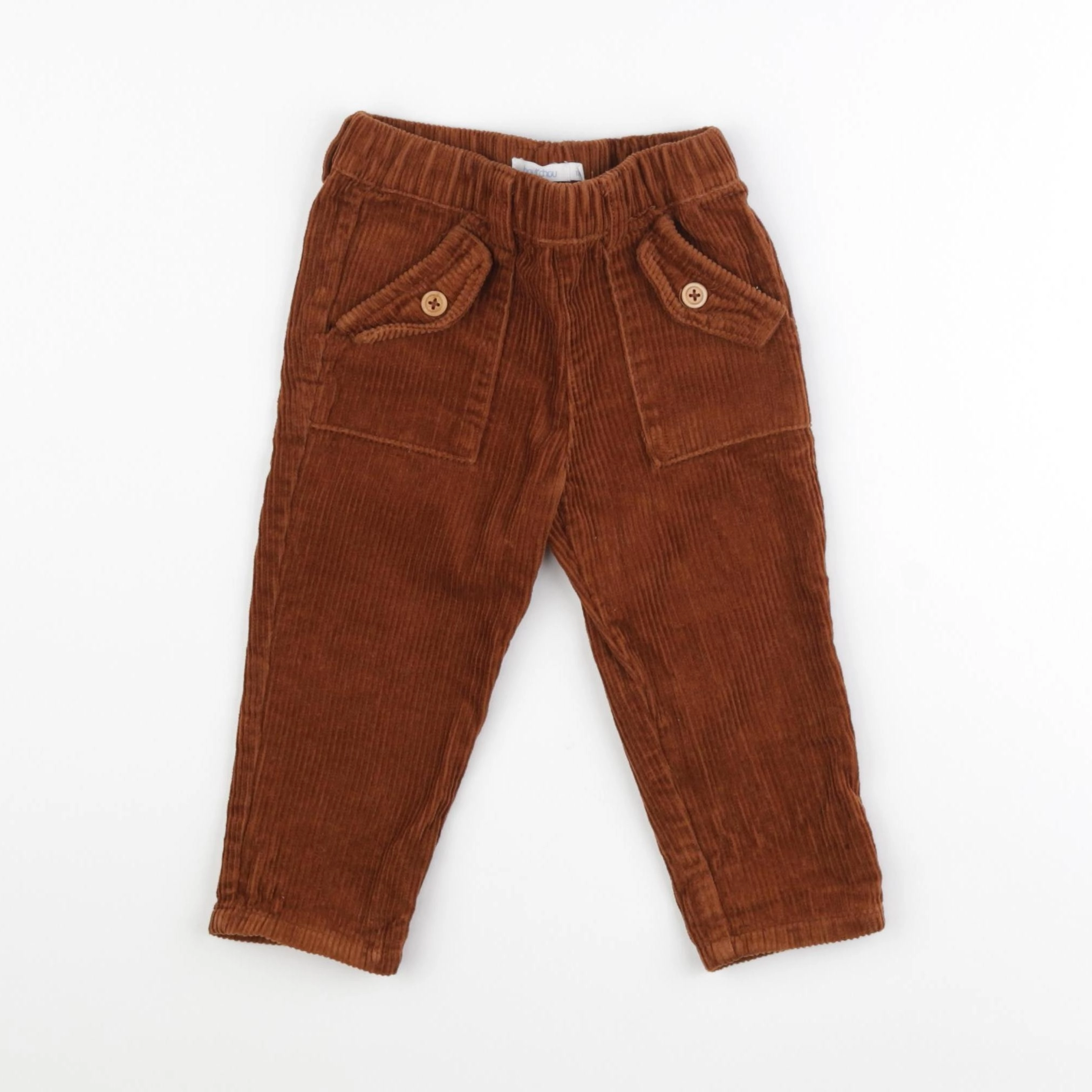 Boutchou - pantalon marron - 12 mois