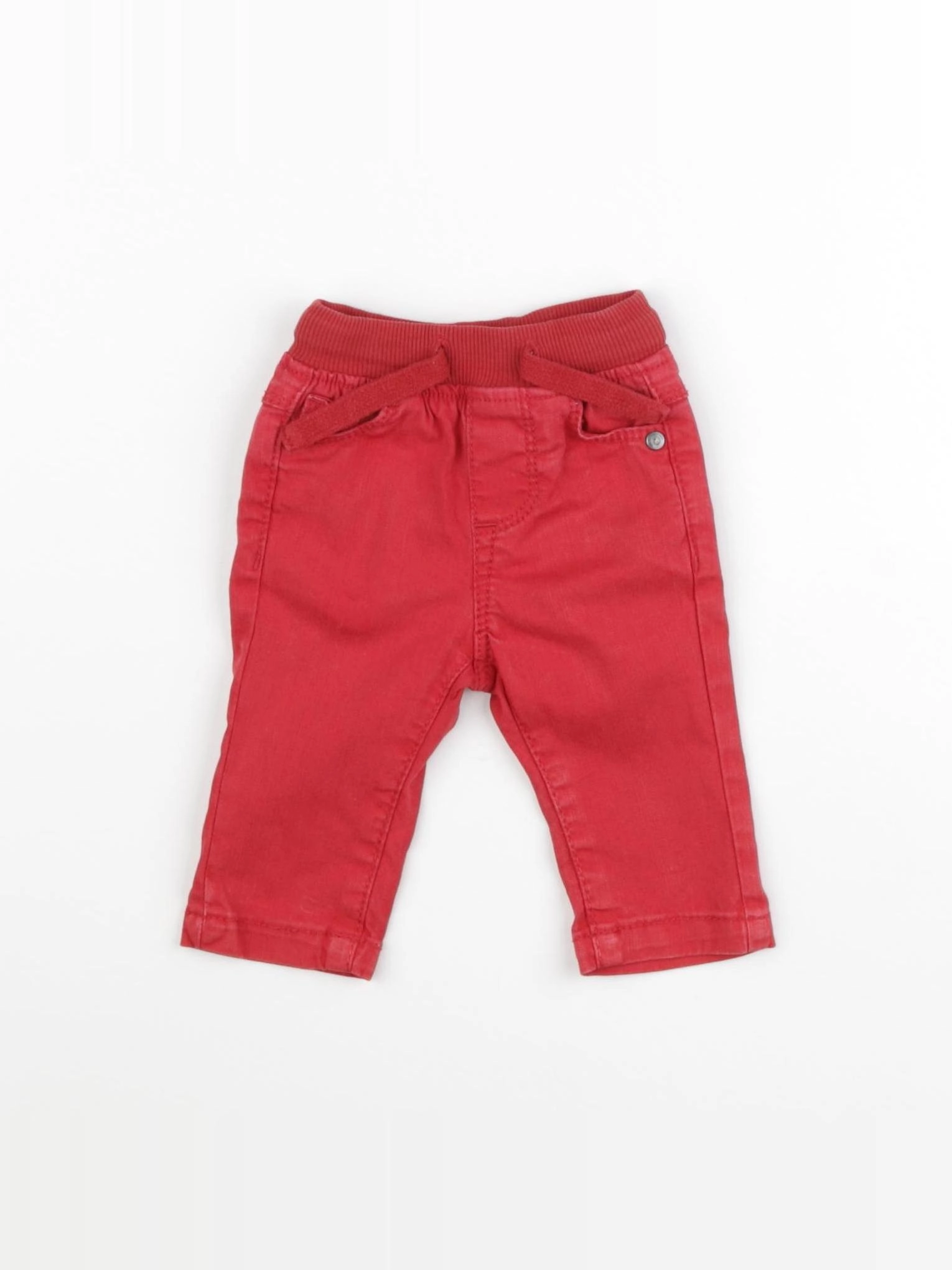 Tape à l'oeil - pantalon rouge - 3 mois