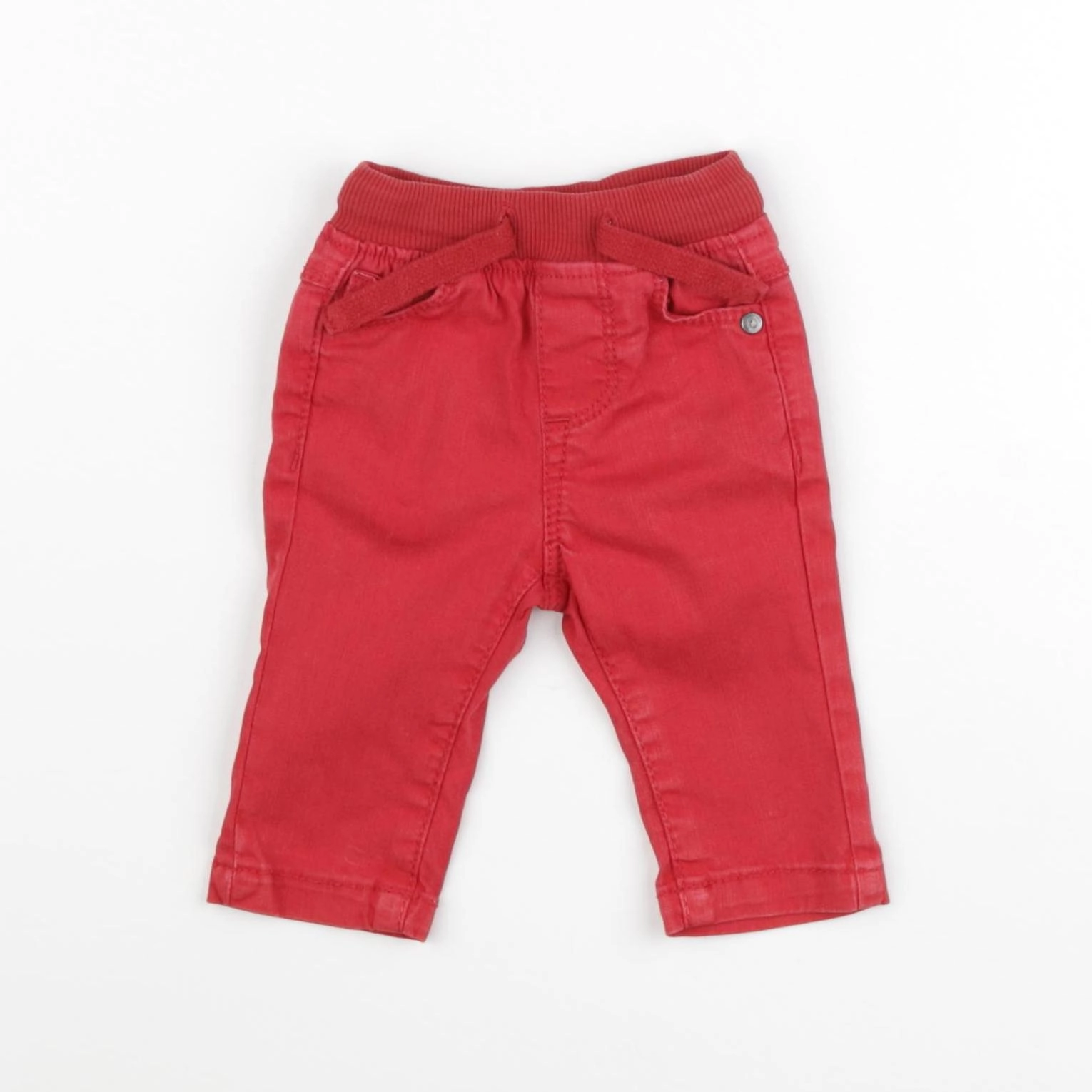 Tape à l'oeil - pantalon rouge - 3 mois