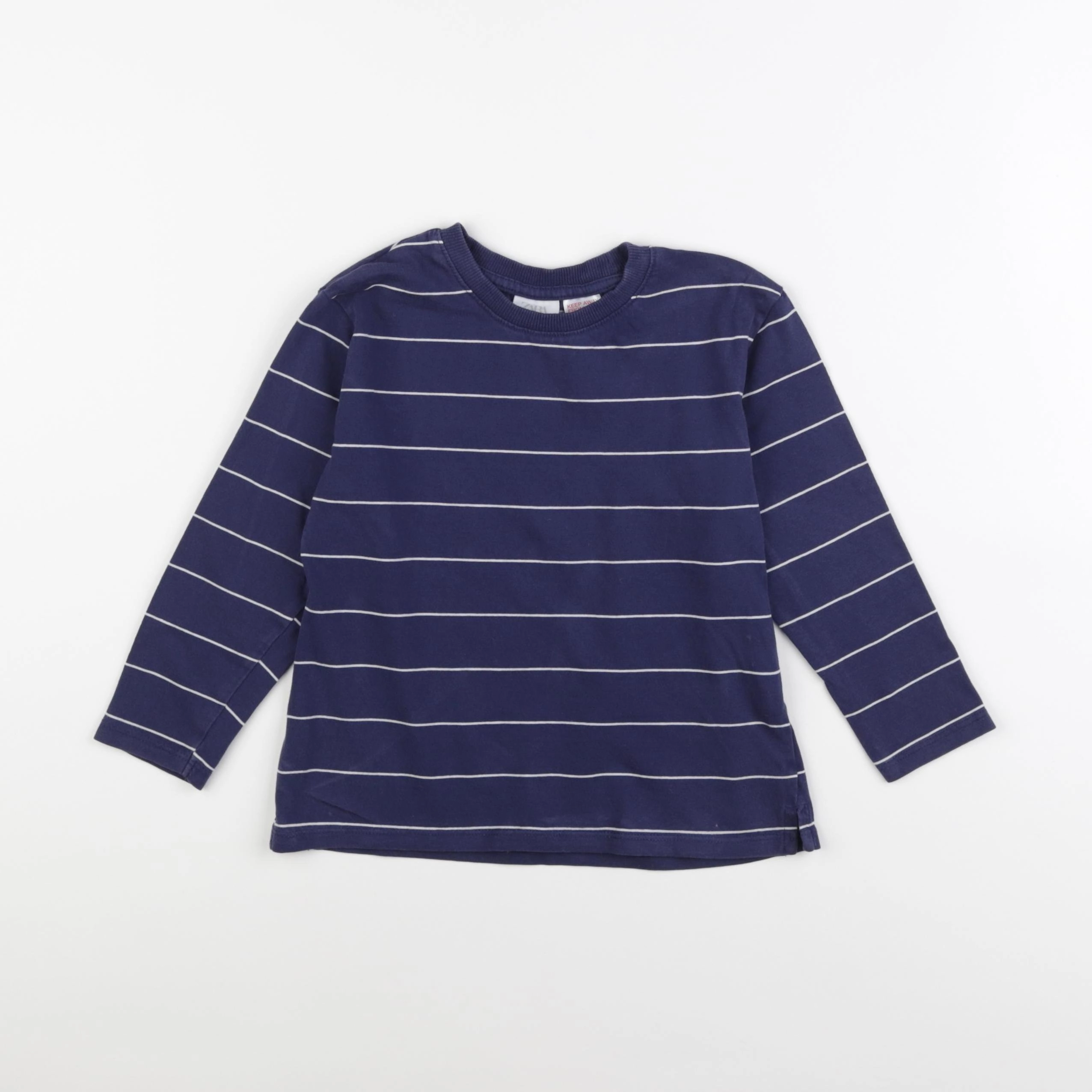 Zara - tee-shirt bleu - 3/4 ans