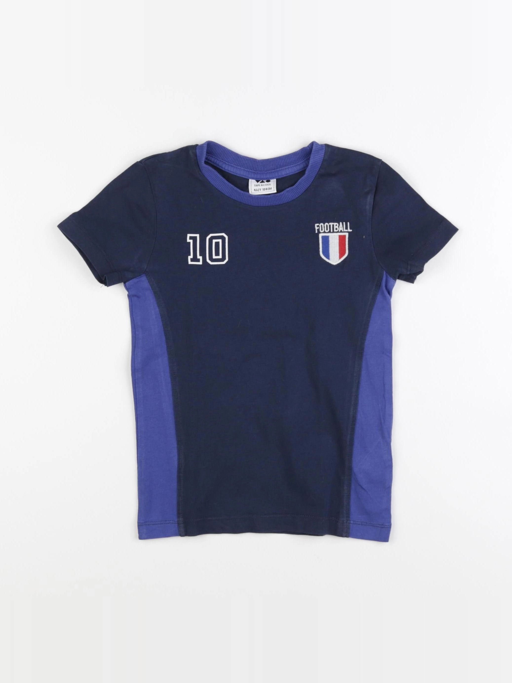 Tape à l'oeil - tee-shirt imprimé au dos bleu - 4 ans