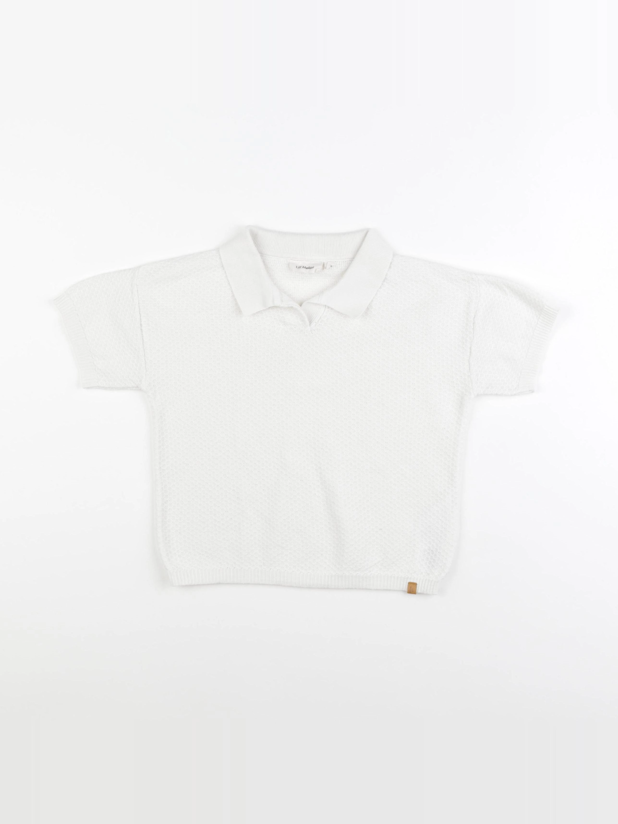 Lil'Atelier - pull blanc - 3/4 ans