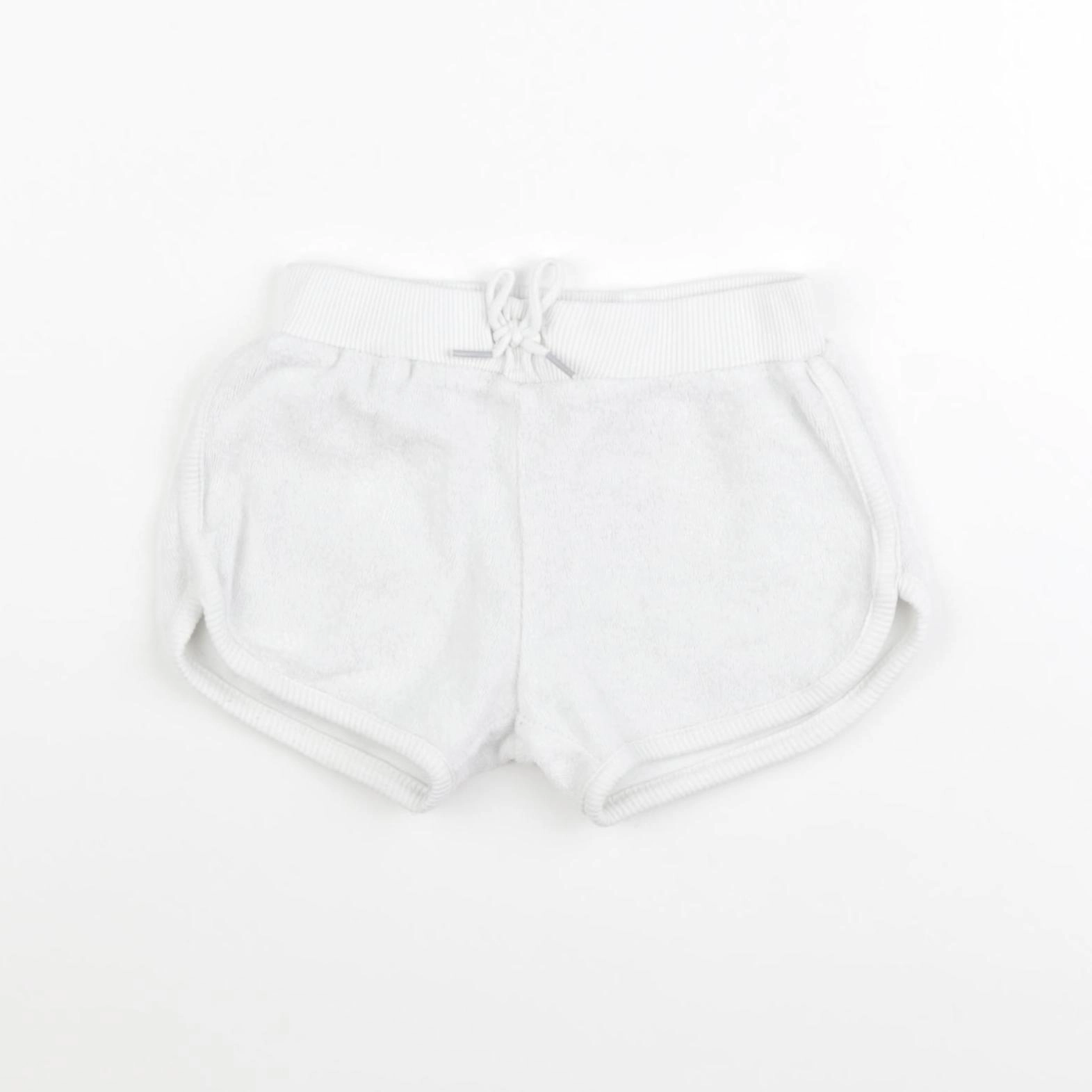 Vertbaudet - short blanc - 18 mois