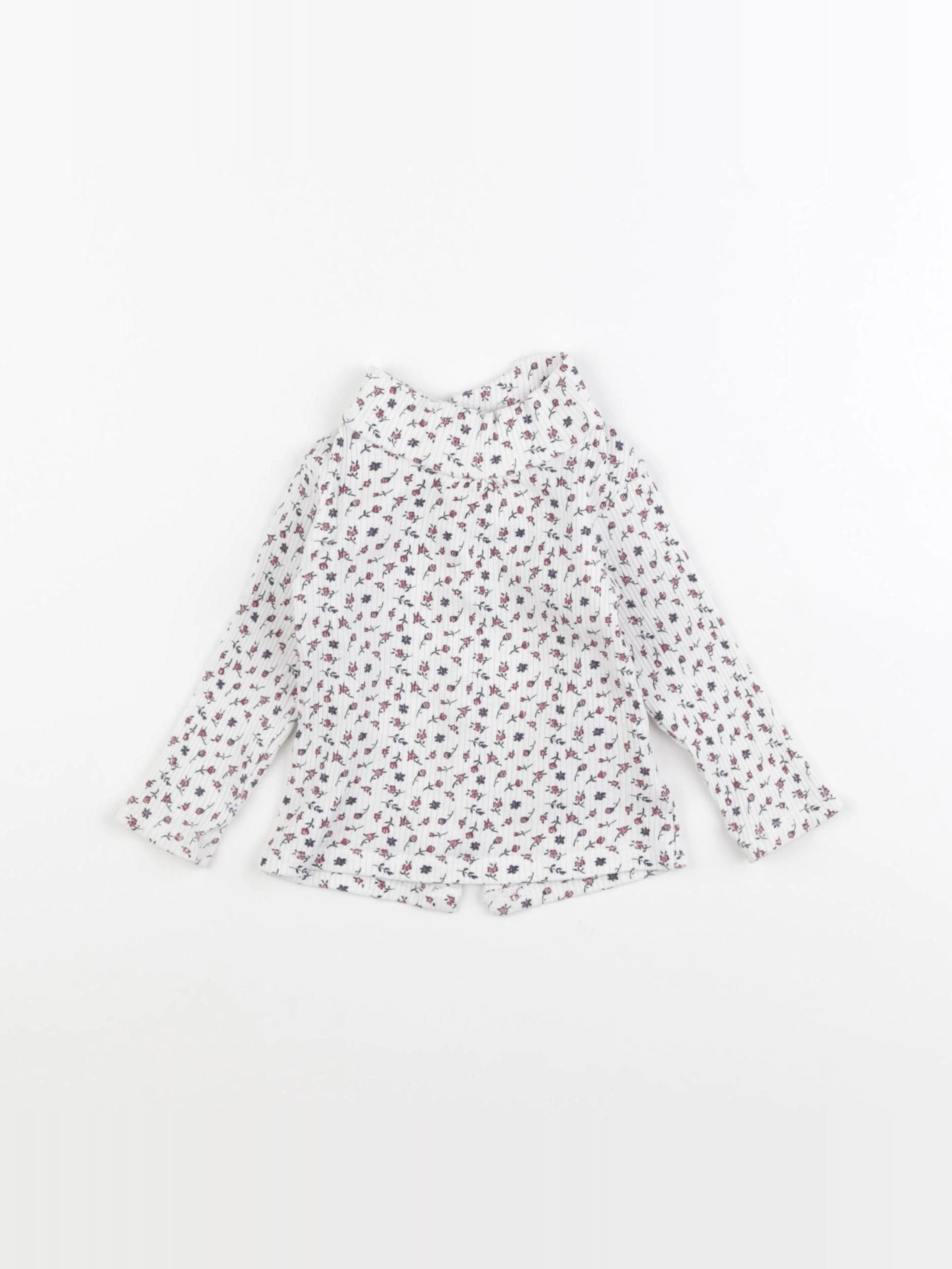 Vertbaudet - sous-pull multicolore - 6 mois