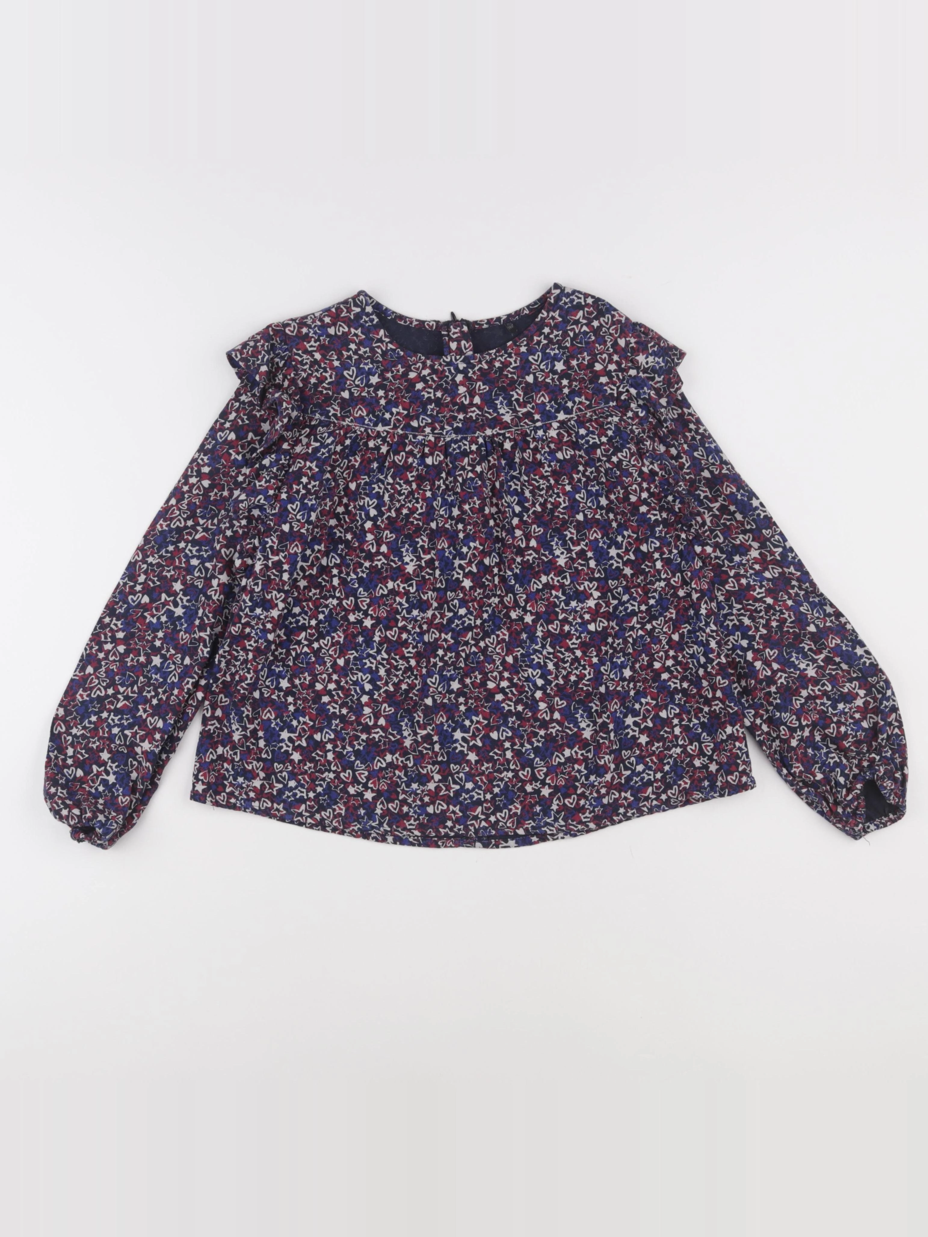 IKKS - blouse bleu - 10 ans