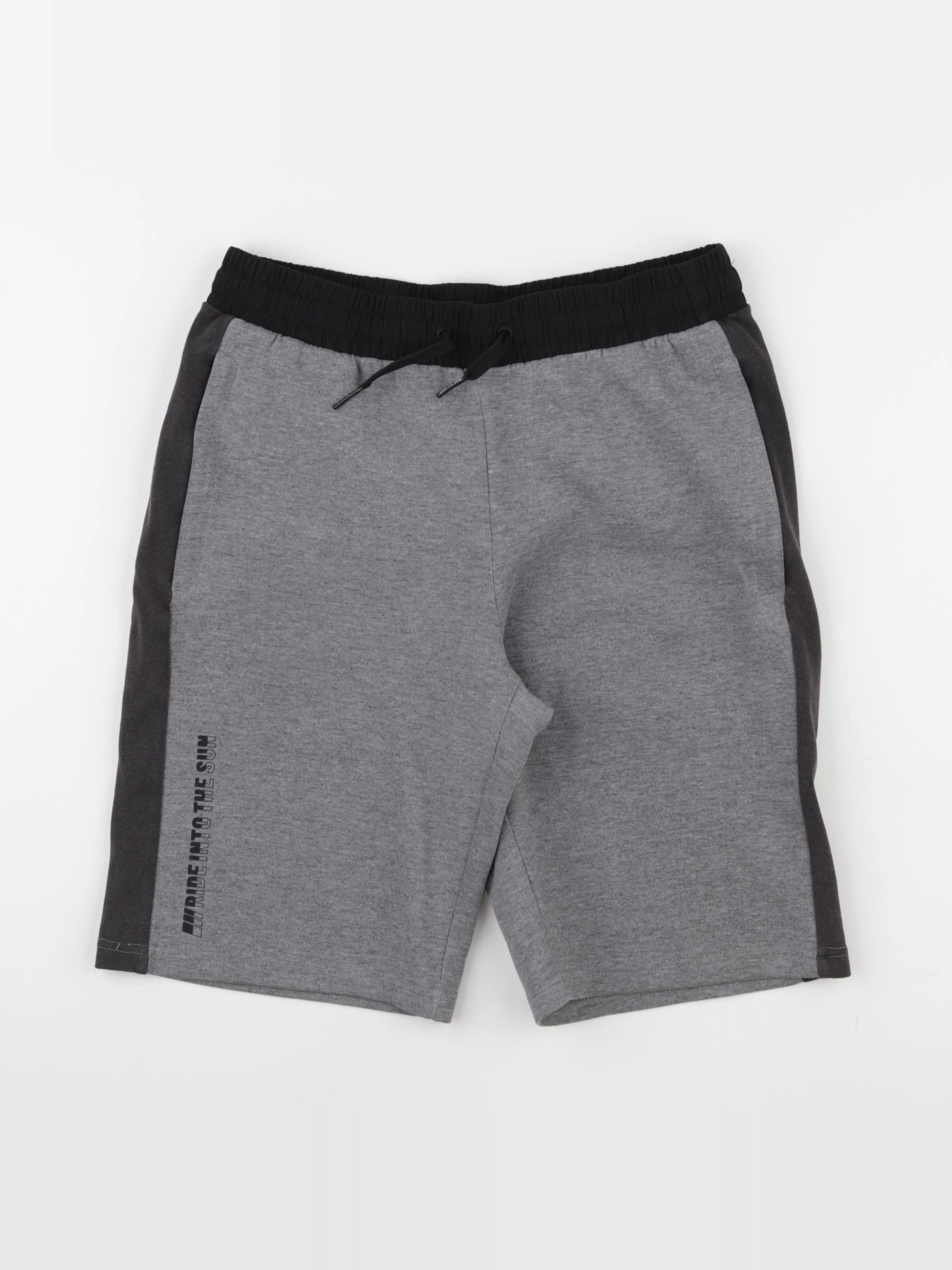 IKKS - short gris, noir - 16 ans