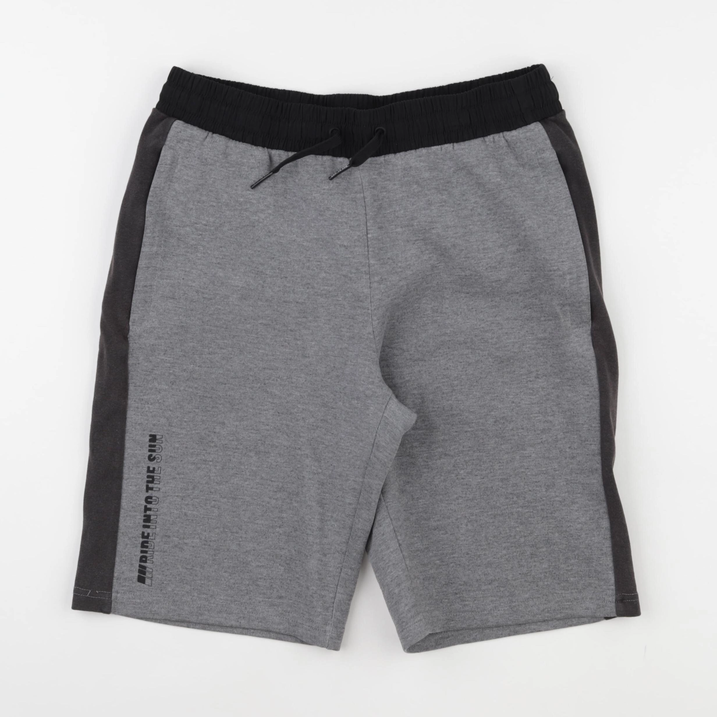 IKKS - short gris, noir - 16 ans