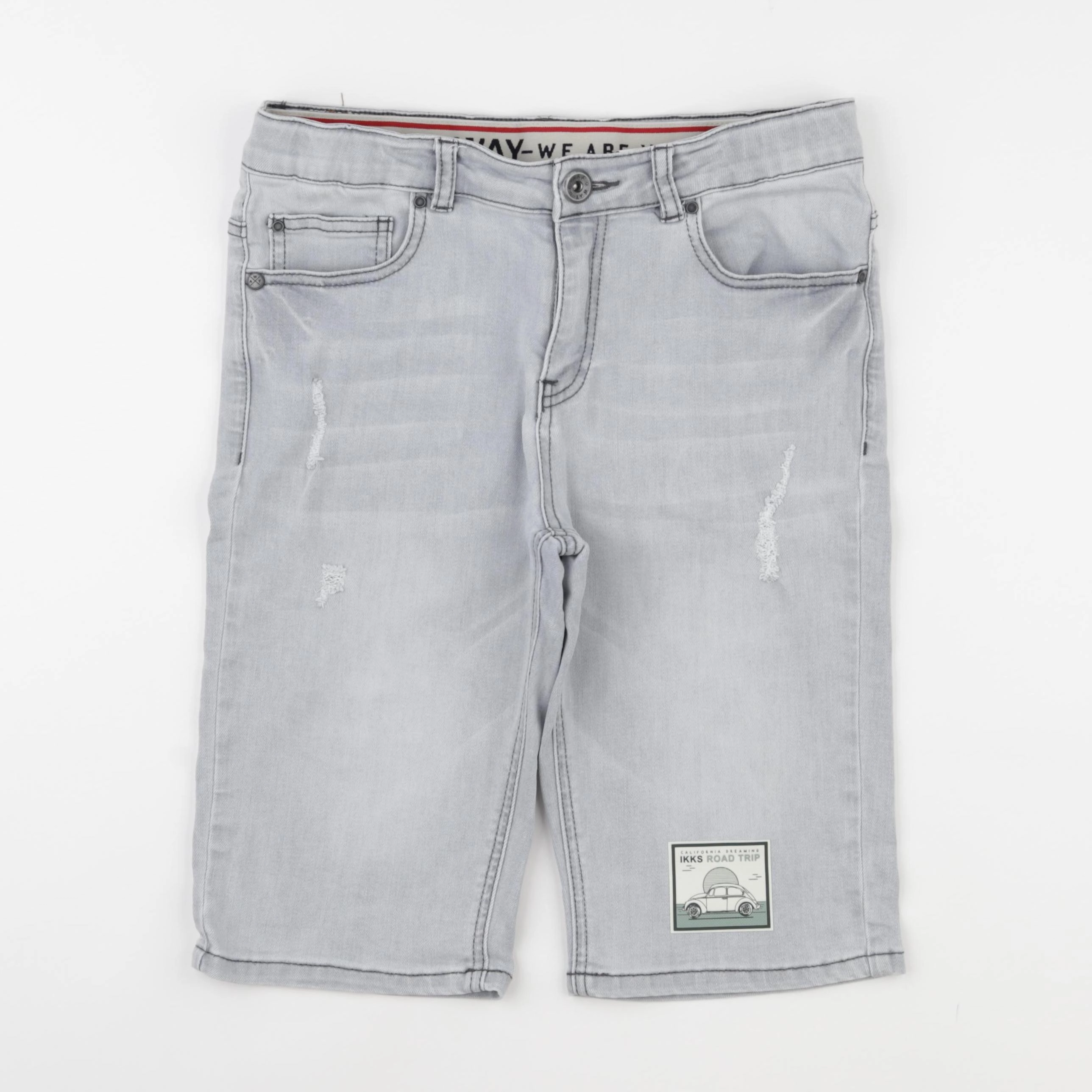 IKKS - short gris - 14 ans